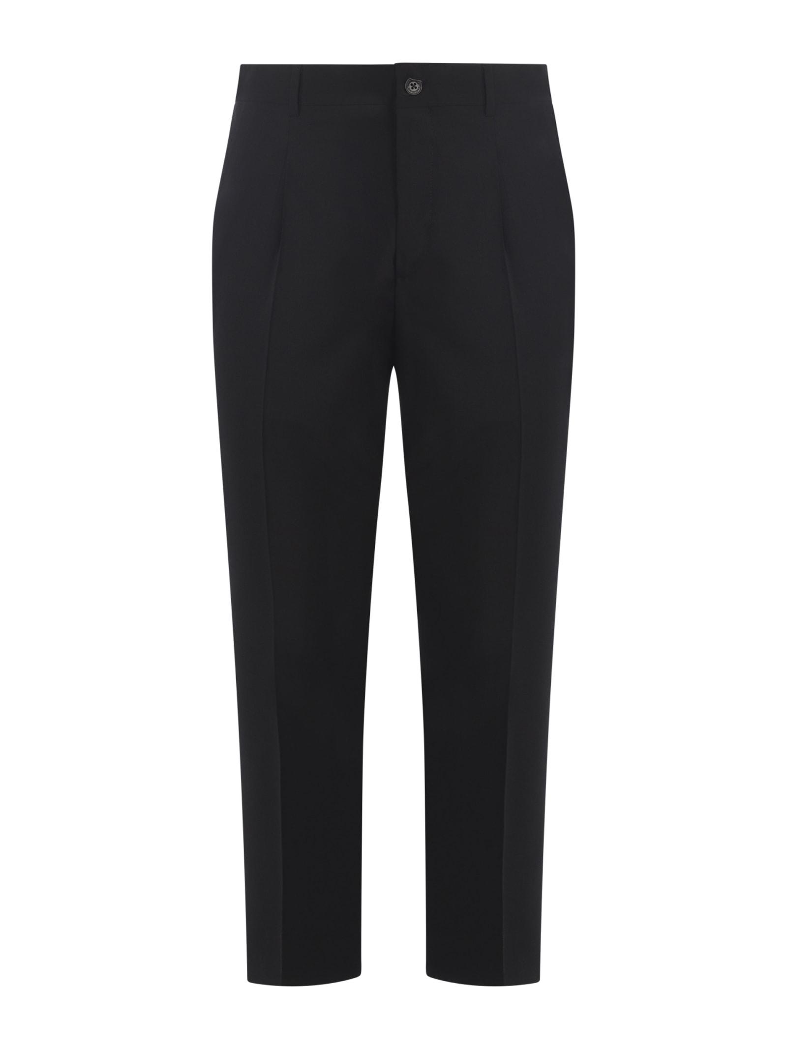 Costumein Trousers In Virgin Wool Pompeii Shop Available in Black for Men |  Lyst