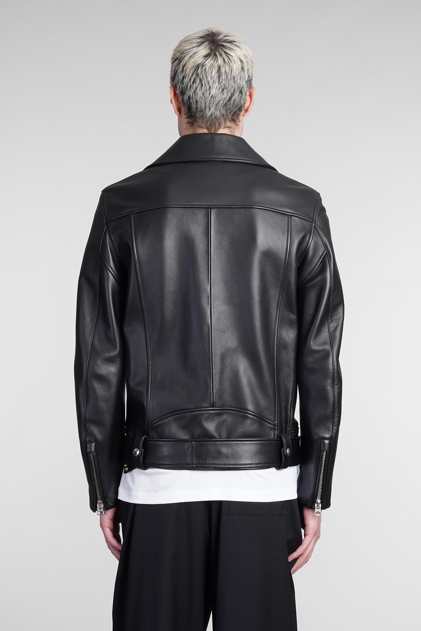 Acne Studios Nate Clean Biker Jacket in Black for Men Lyst UK