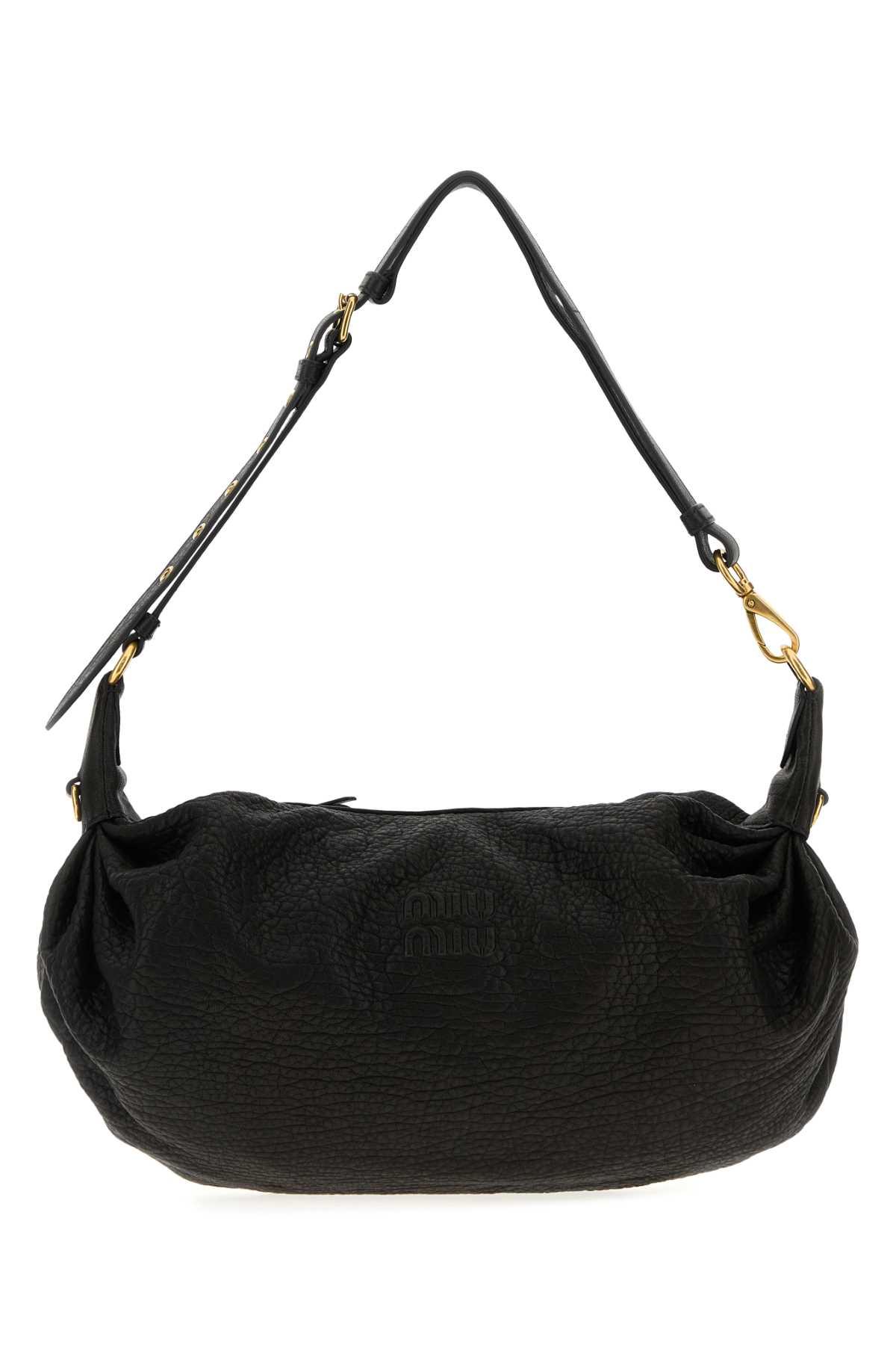 バッグ MIU MIU 2way leather shoulder bag black Bag - Logo - Bag - Leather - Shoulder - MIU - MIU - Black