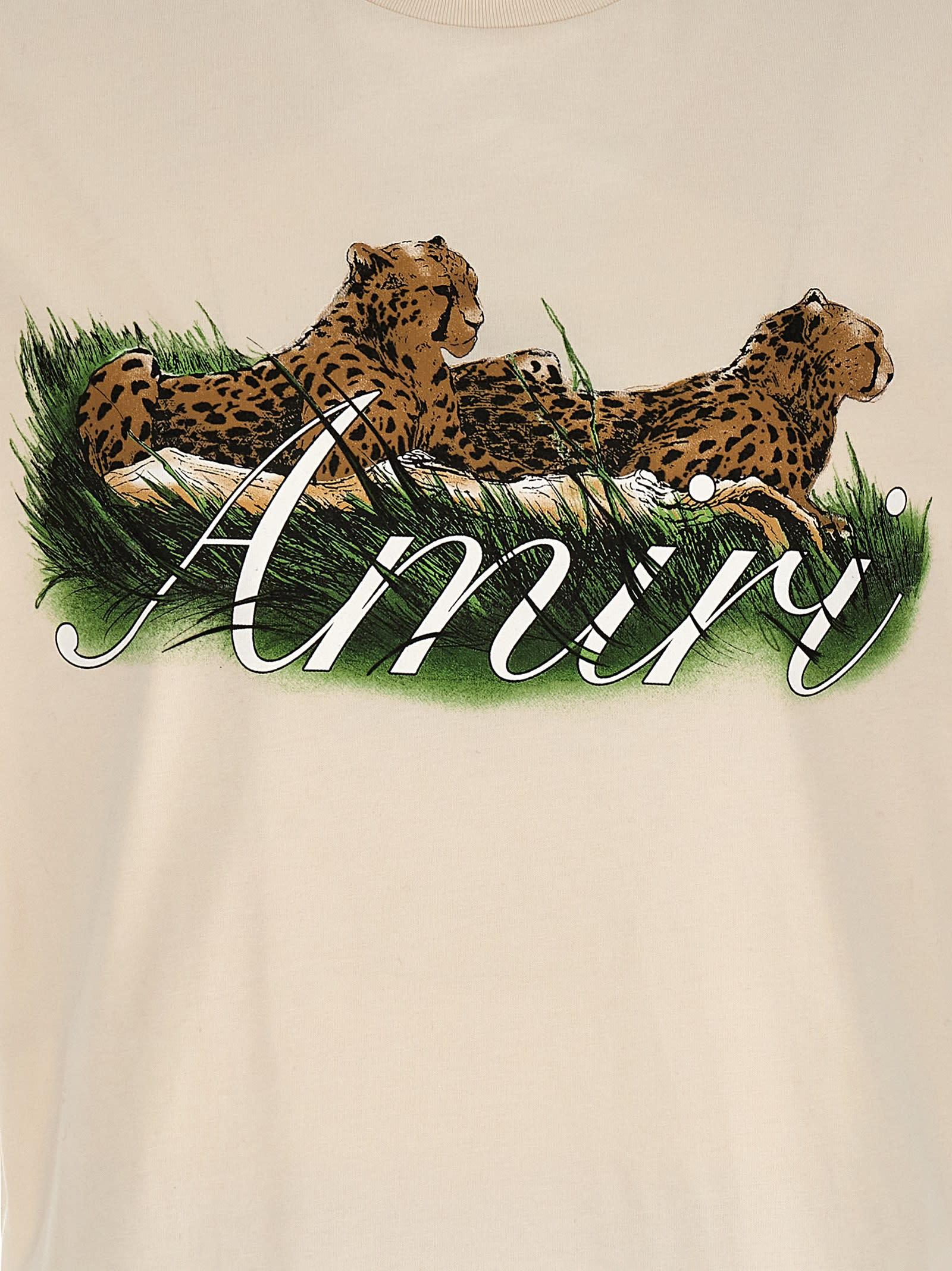 希少【AMIRI】チーター ロゴ Tシャツ Amiri Cheetah Logo T Shirt Size XL Men's | eBay