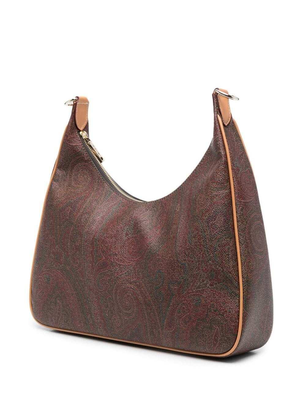 Etro Coated Canvas Handle Bag - Brown Handle Bags, Handbags - ETR168501
