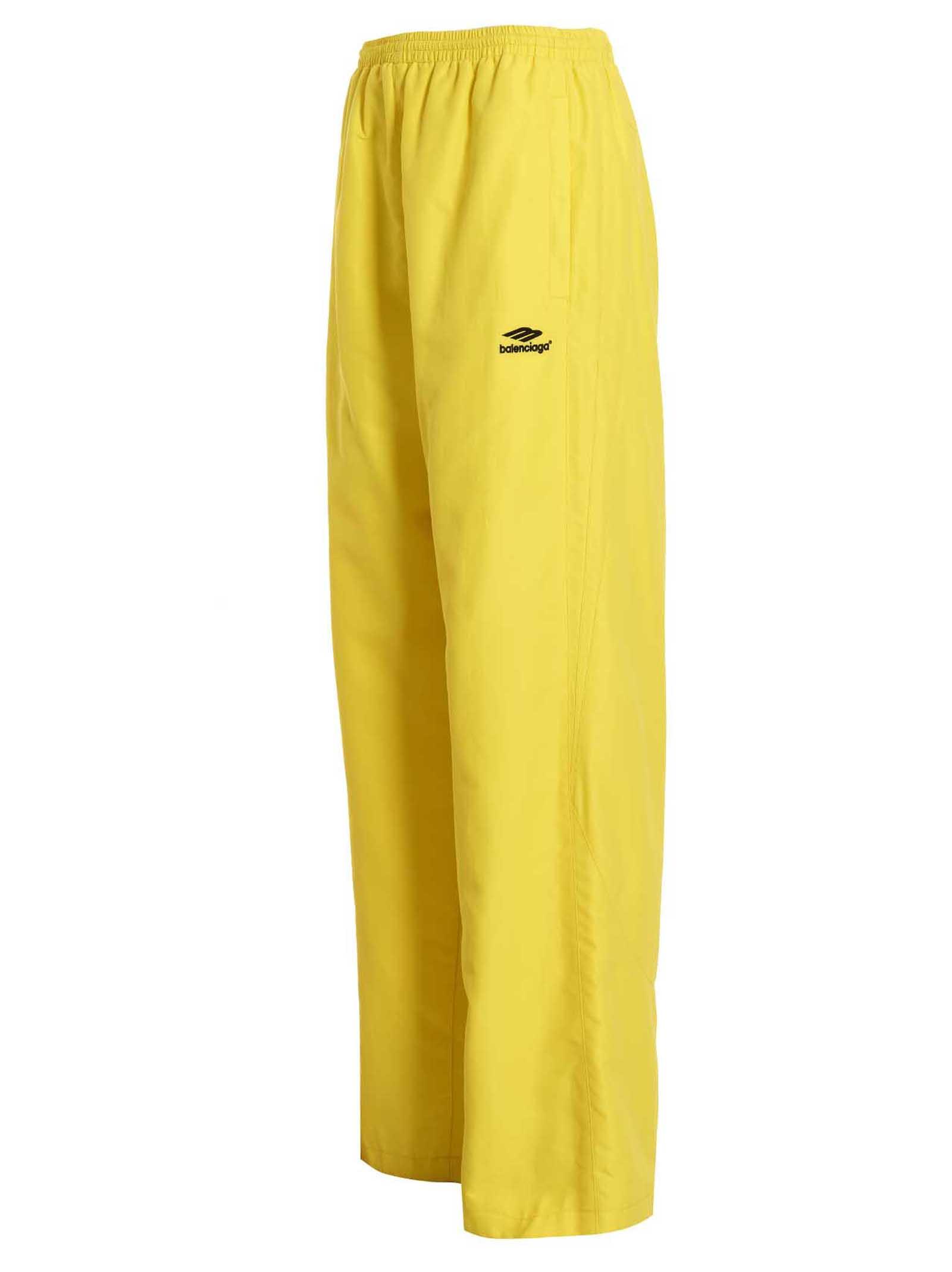 Balenciaga Tracksuit 3b Sports Icon Pants in Yellow for Men | Lyst