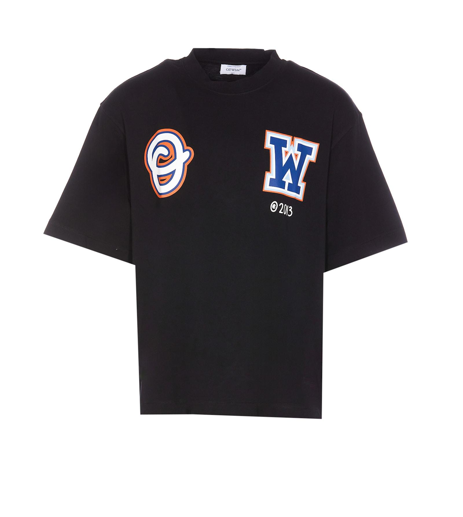 Off-White c/o Virgil Abloh Wizard Skate T-Shirt in Black for Men
