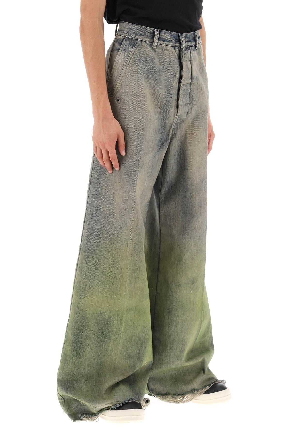 Rick Owens Belas Jeans In Acid Degrade Wash in Green for Men | Lyst