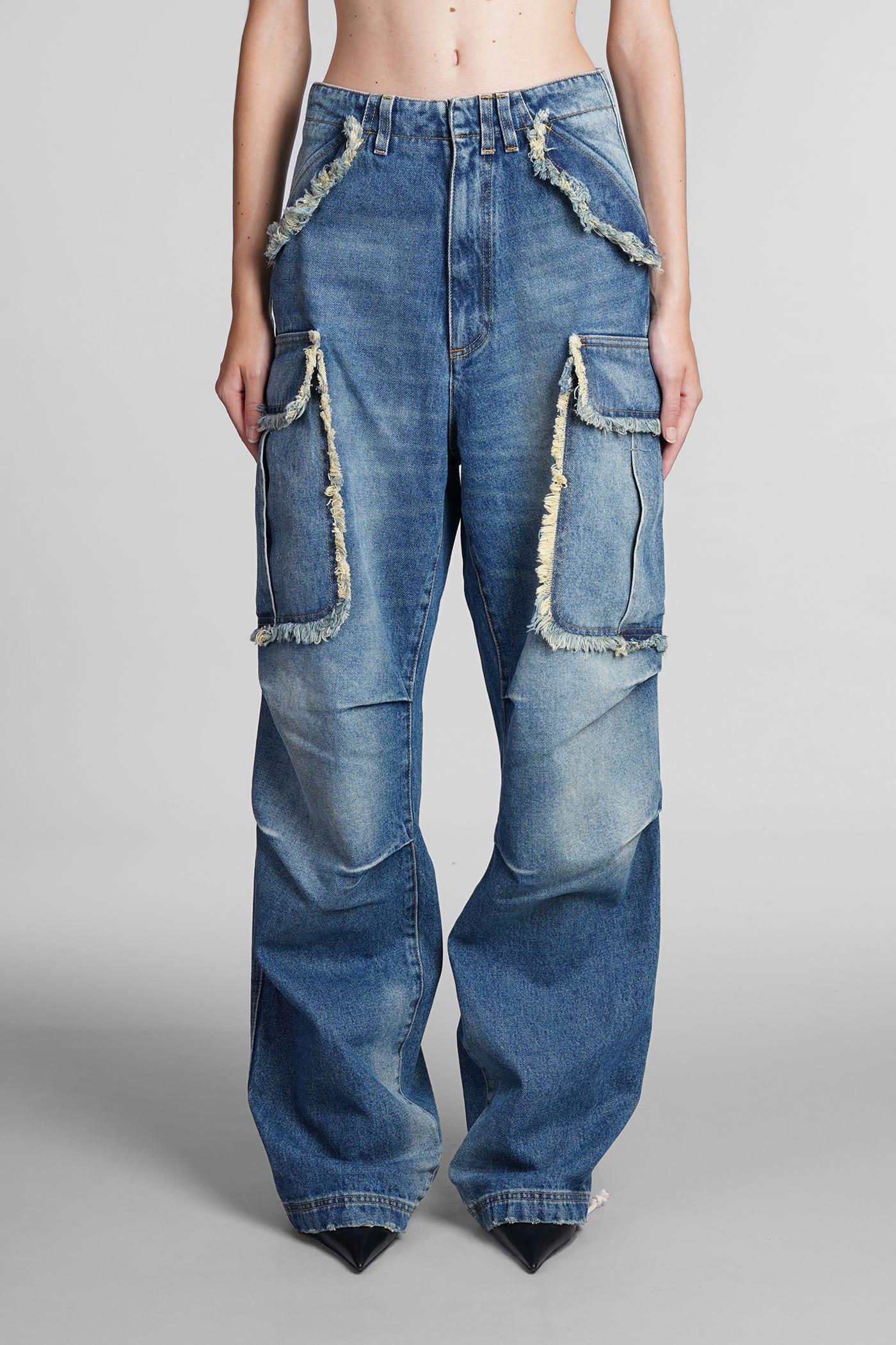 DARKPARK Vivi Jeans In Cyan Denim in Blue | Lyst