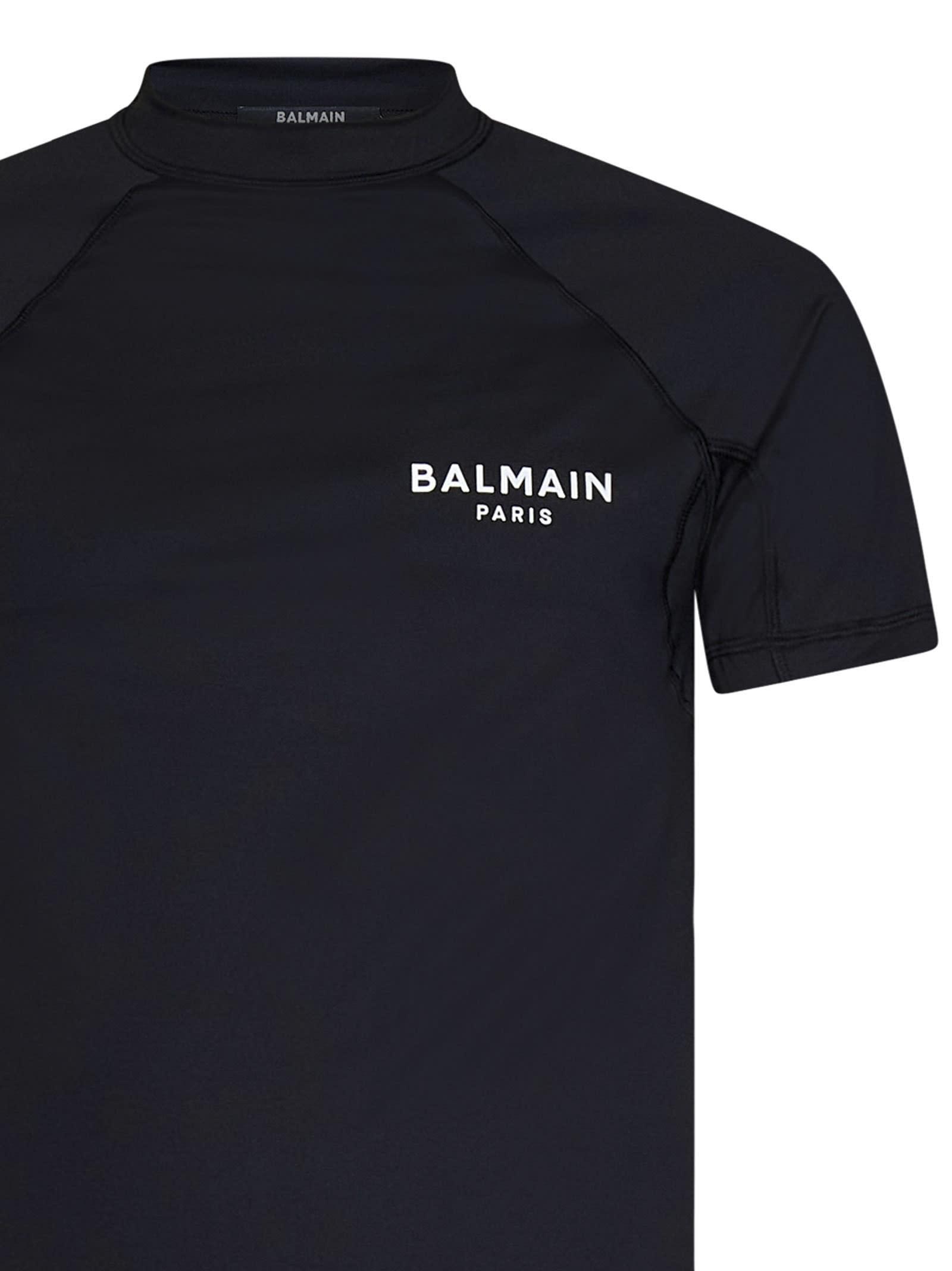 digital Vil tråd Balmain Paris T-shirt in Black for Men | Lyst