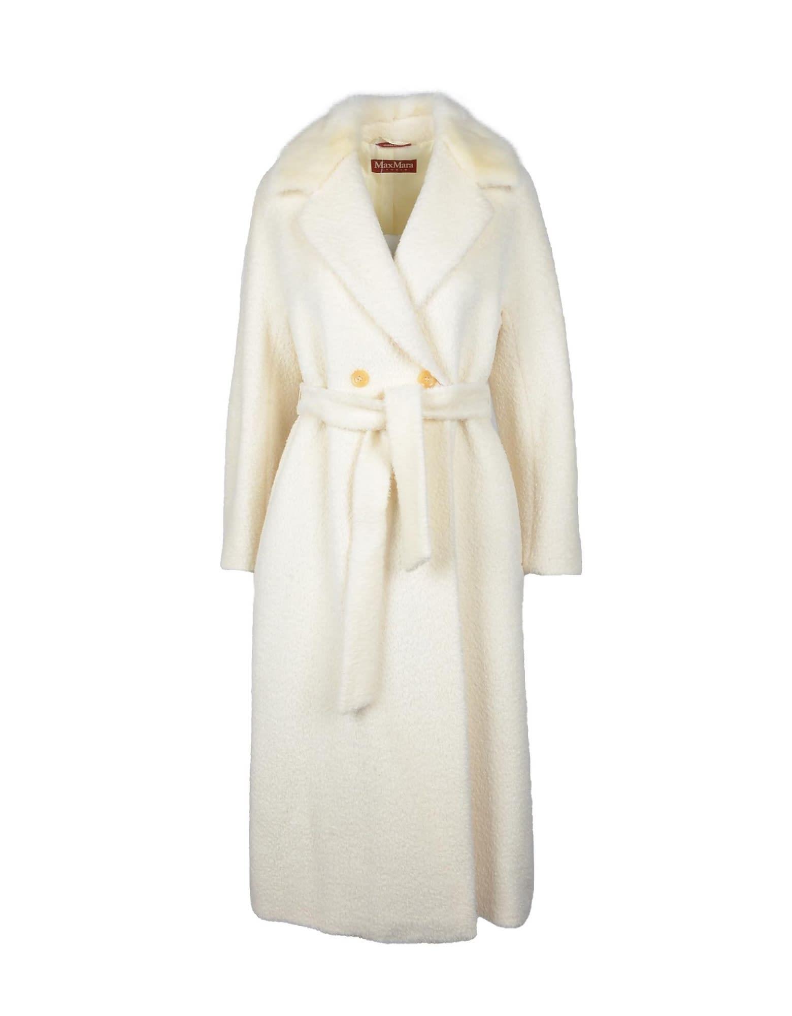 Max Mara White Coat | Lyst