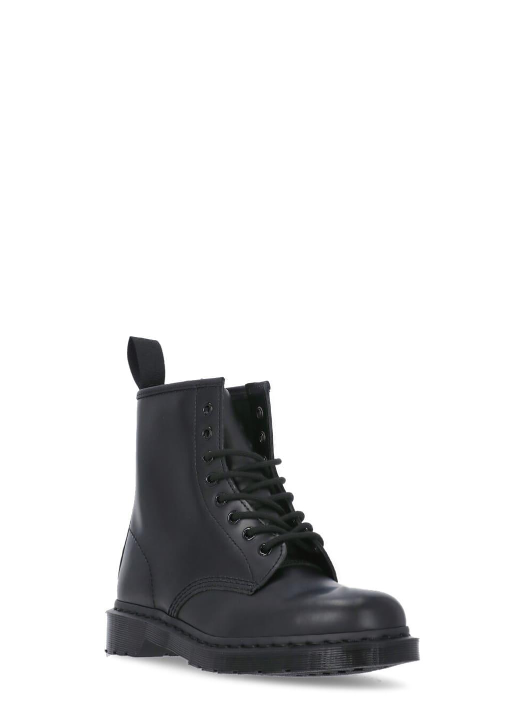 Dr. Martens Mono Boots in Black | Lyst