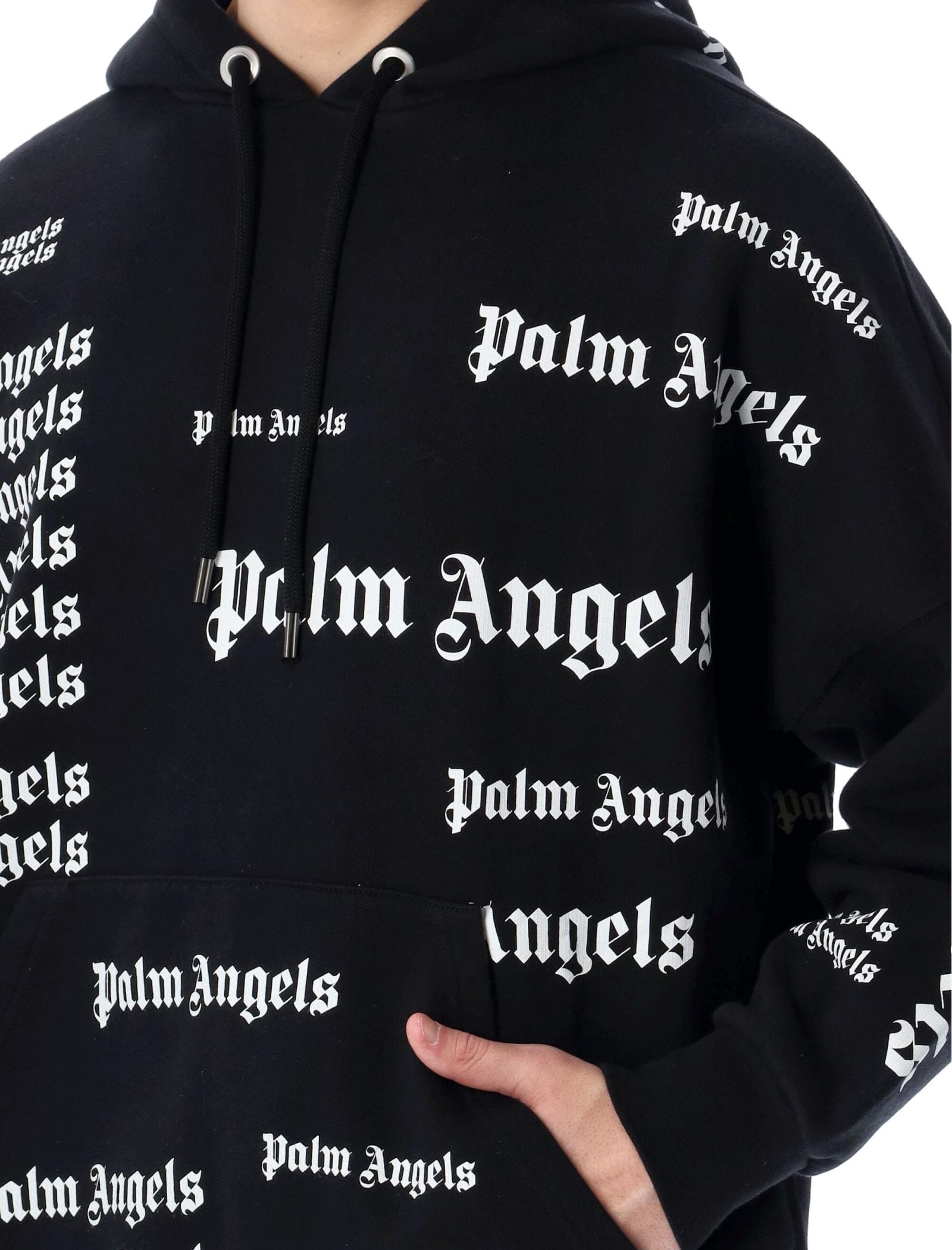 PALM ANGELS - Ultra Logo Over T-Shirt Black