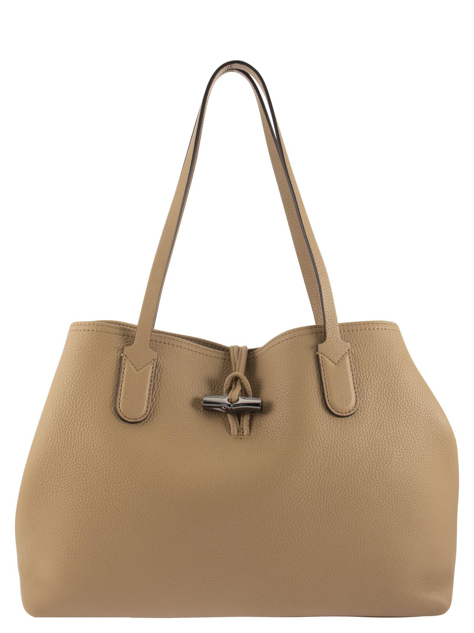 Longchamp Roseau Essential Shoulder Bag in Natural Lyst