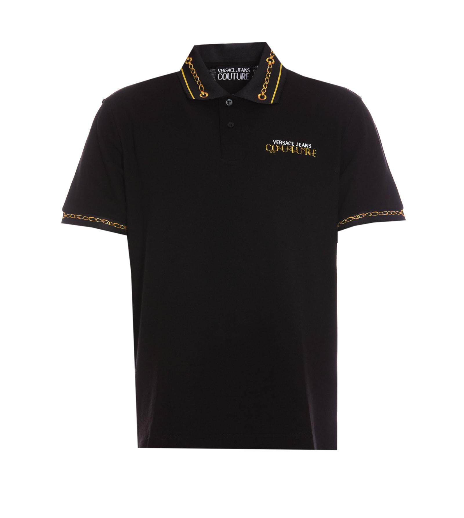 Versace Jeans Couture Couture T-shirts And Polos in Black for Men | Lyst