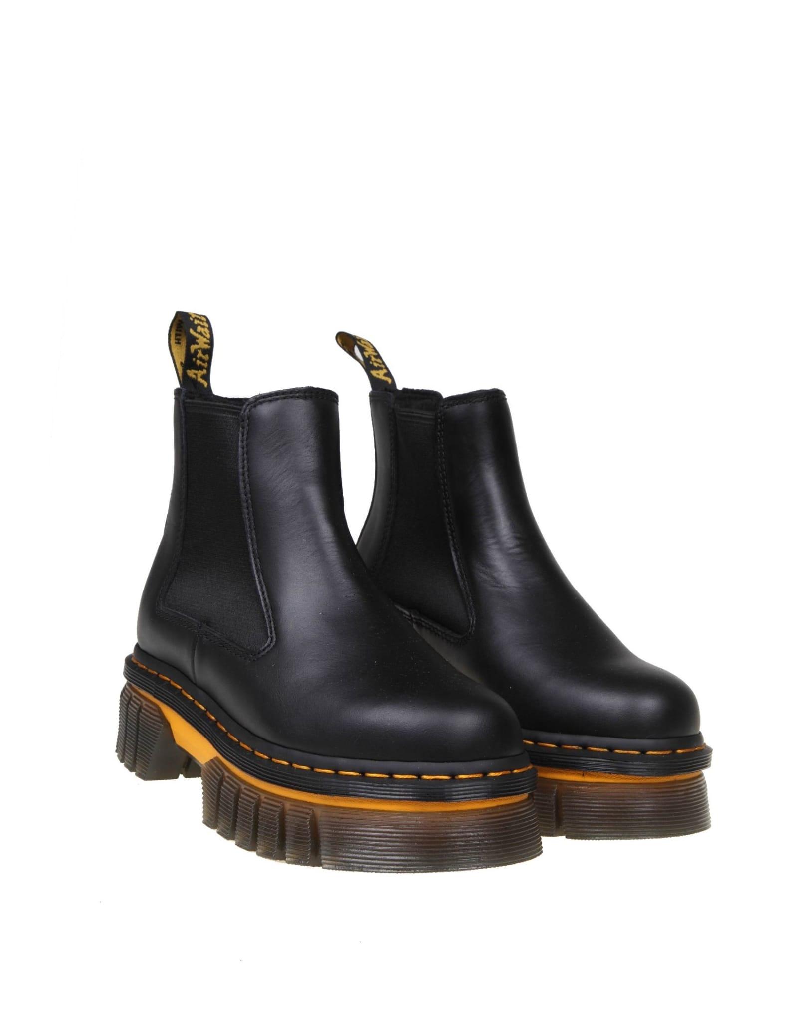 Dr. Martens Dr.martens Audrick Chelsea Boots In Black Leather | Lyst