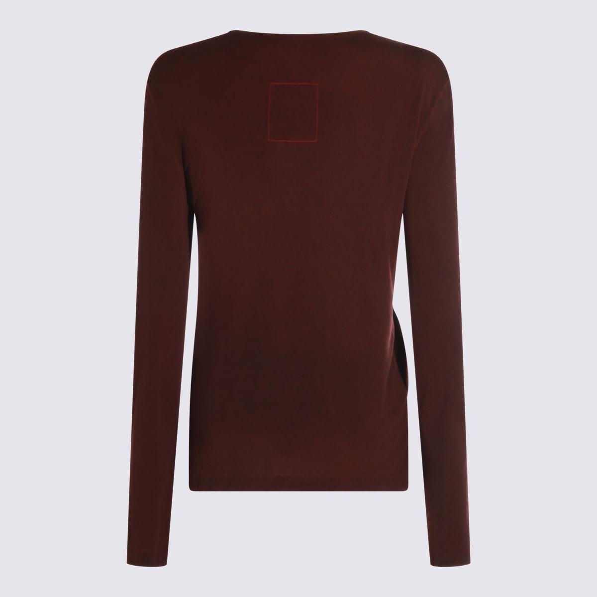 Tシャツ・カットソー UMA WANG Women Tunic Tops UW1022 690 BROWN UMA WANG Women Tunic Tops UW1022 690 BROWN (UMA WANG/Tシャツ