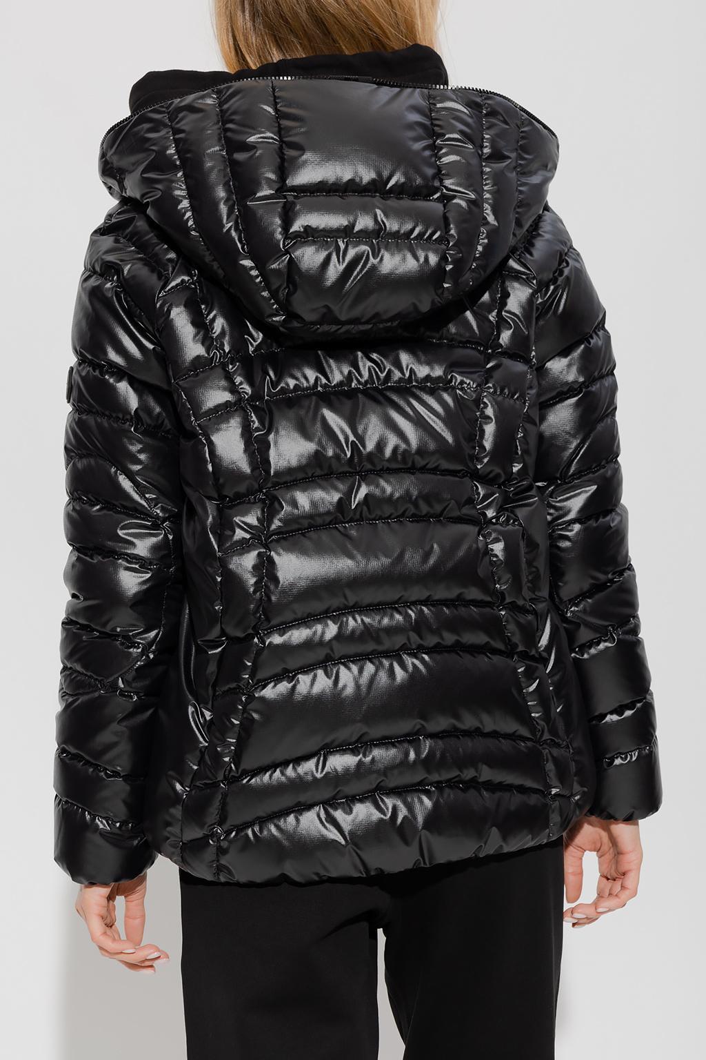 Moncler 'narlay' Hooded Down Jacket in Black | Lyst
