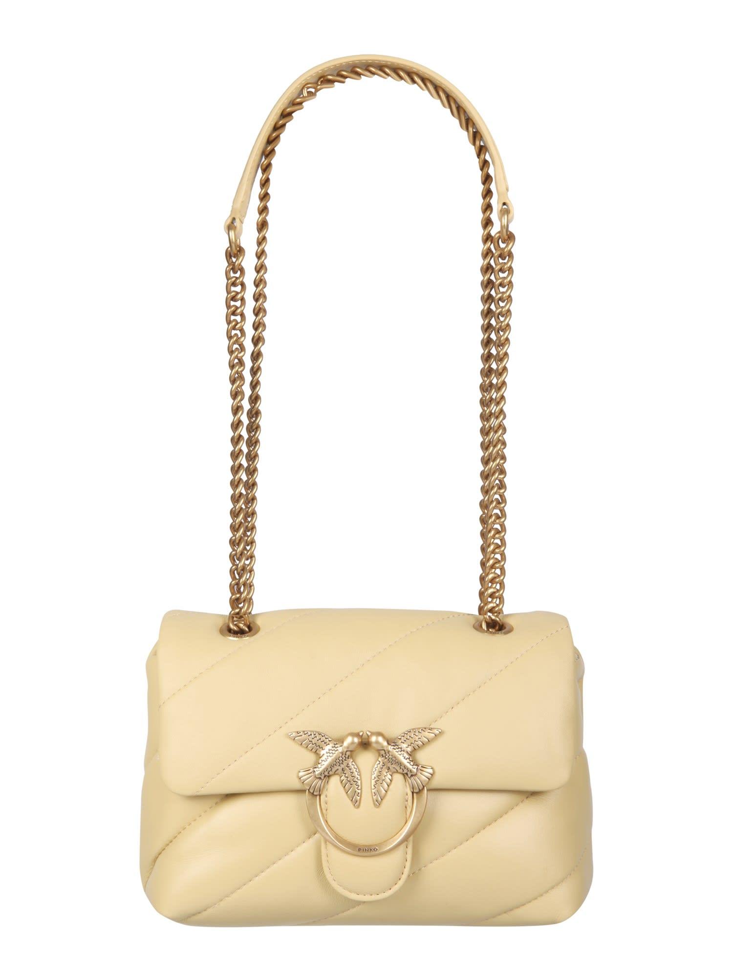 pinko mini love soft bolsa