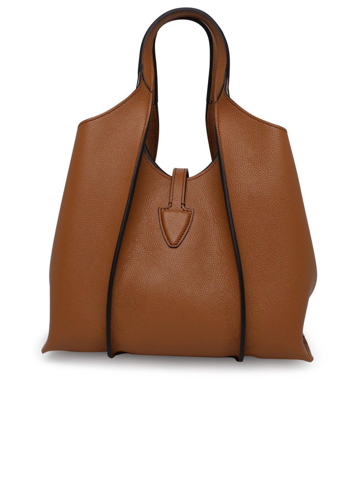 Tod's Borsa Shopping Piccola in Brown | Lyst