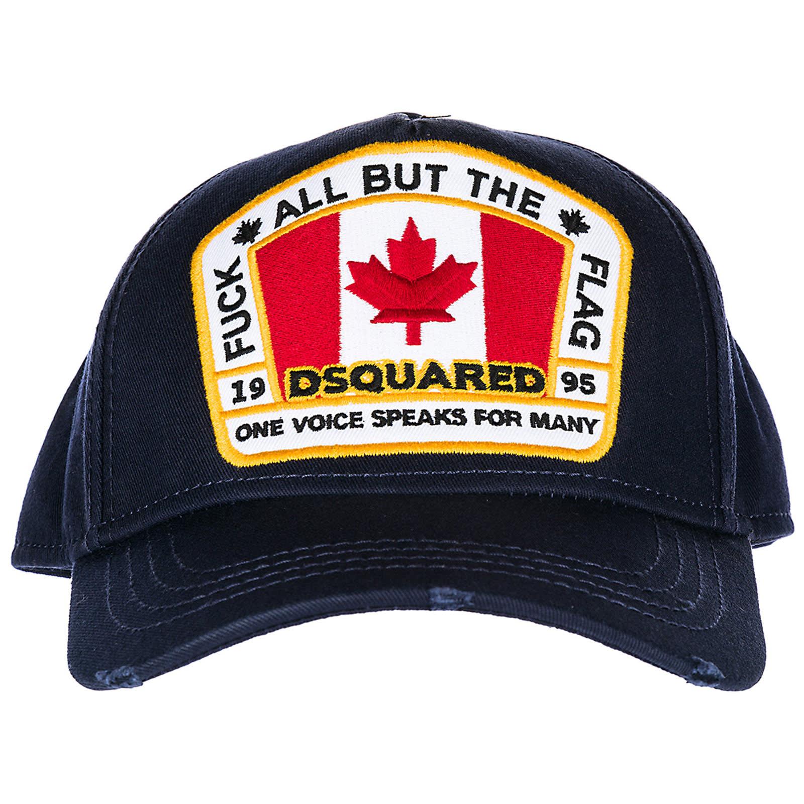 Canadian Patch Baseball Cap Navy 