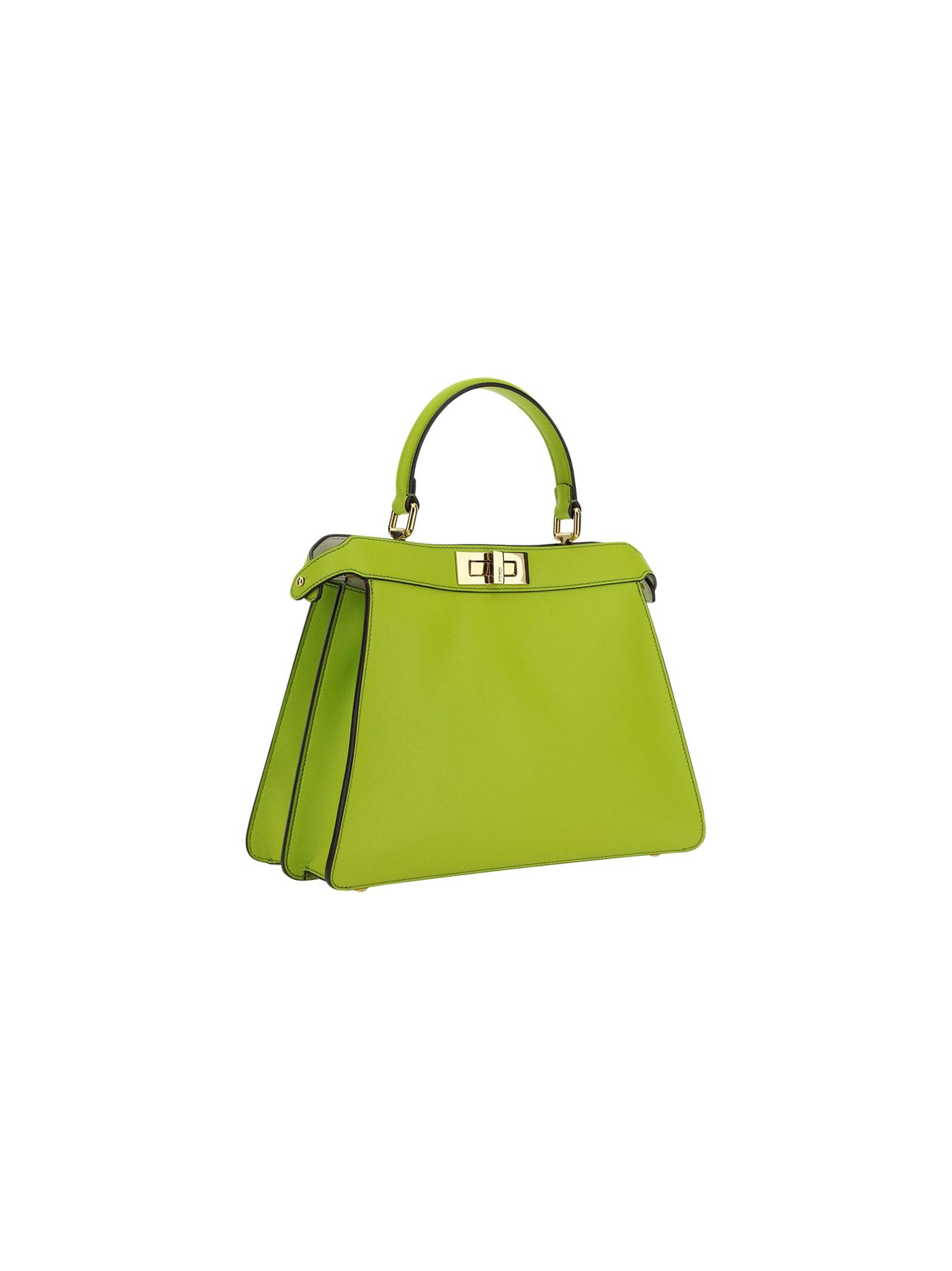 Fendi Peekaboo Bag in Green | Lyst