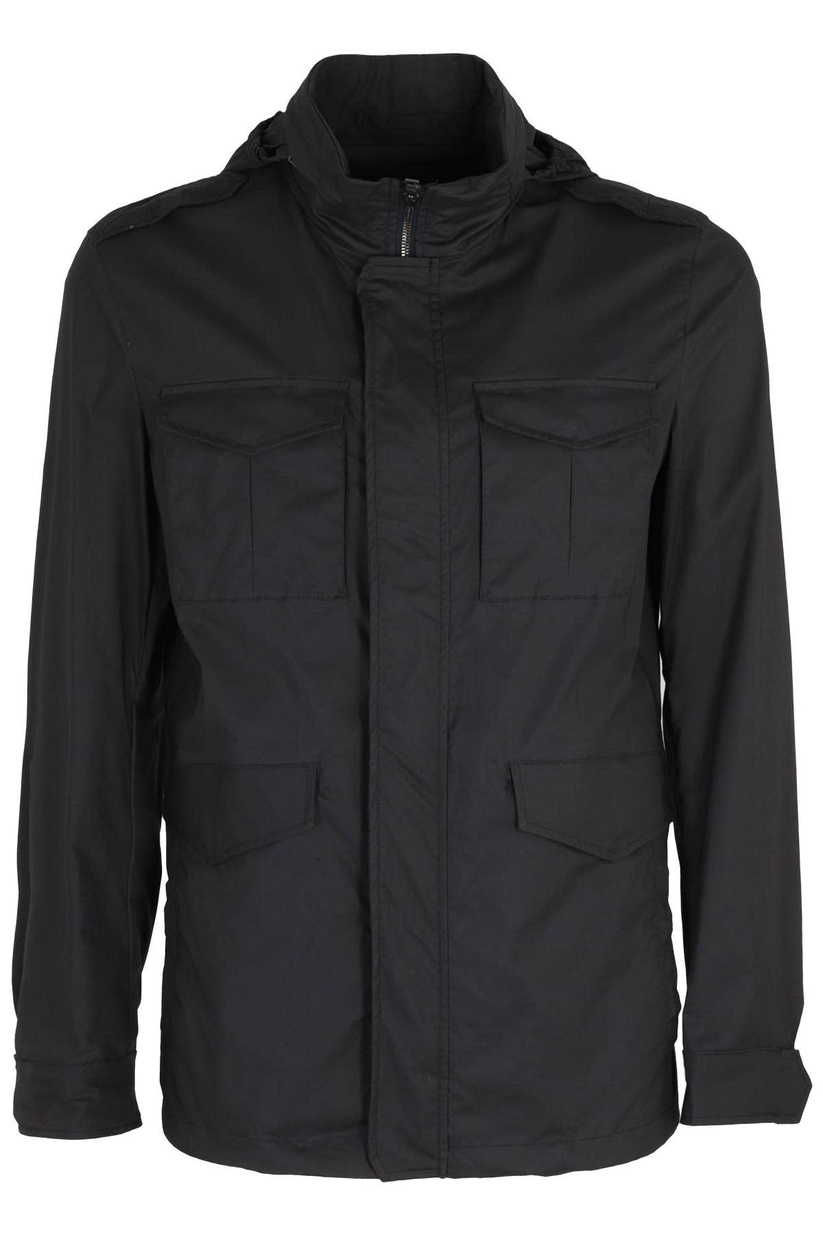 Herno Field Jacket In Light in Black for Men Lyst