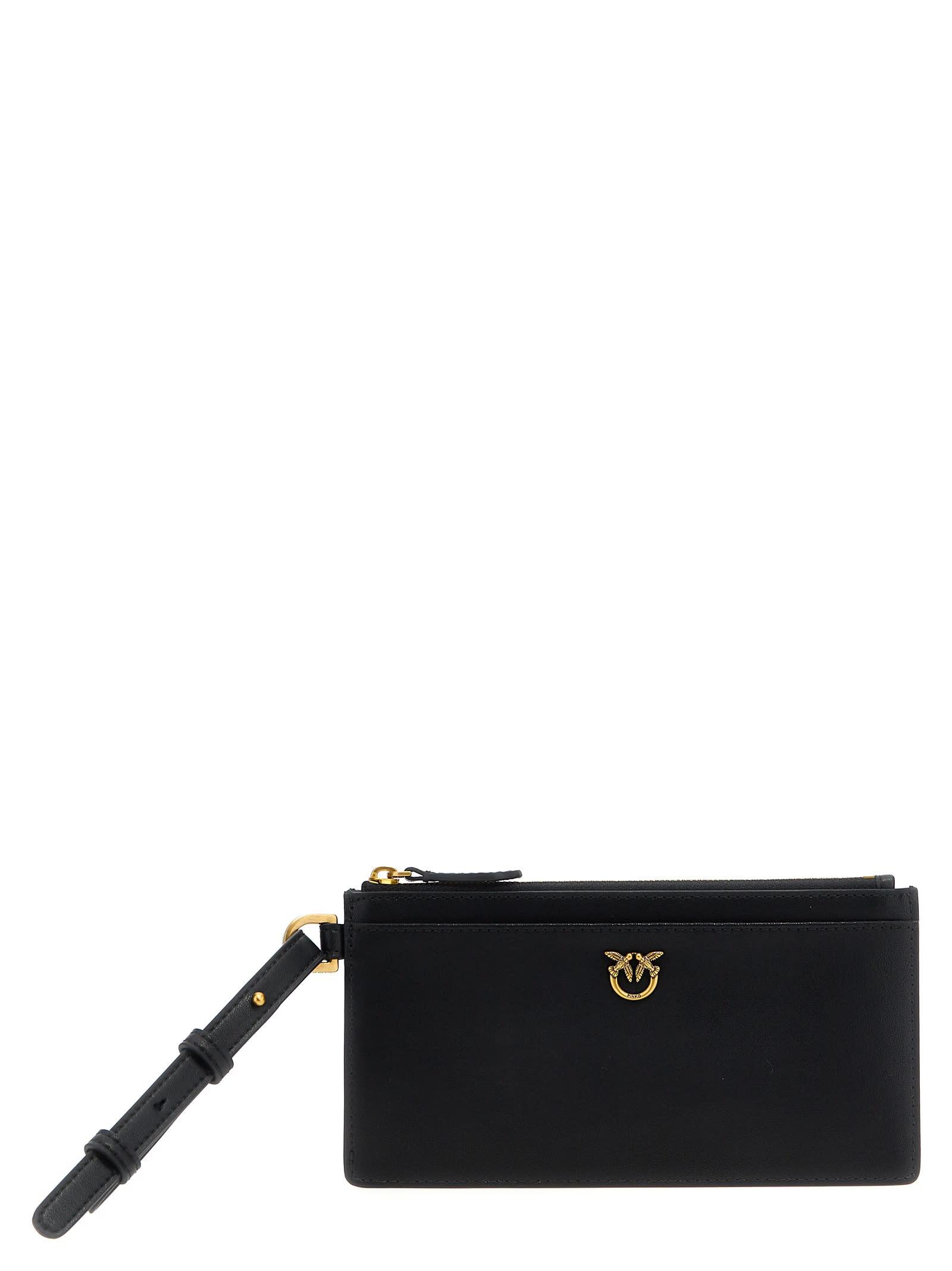 財布・小物その他 PINKO 'Long' card holder Black Pinko Long Card Holder in Black | Lyst