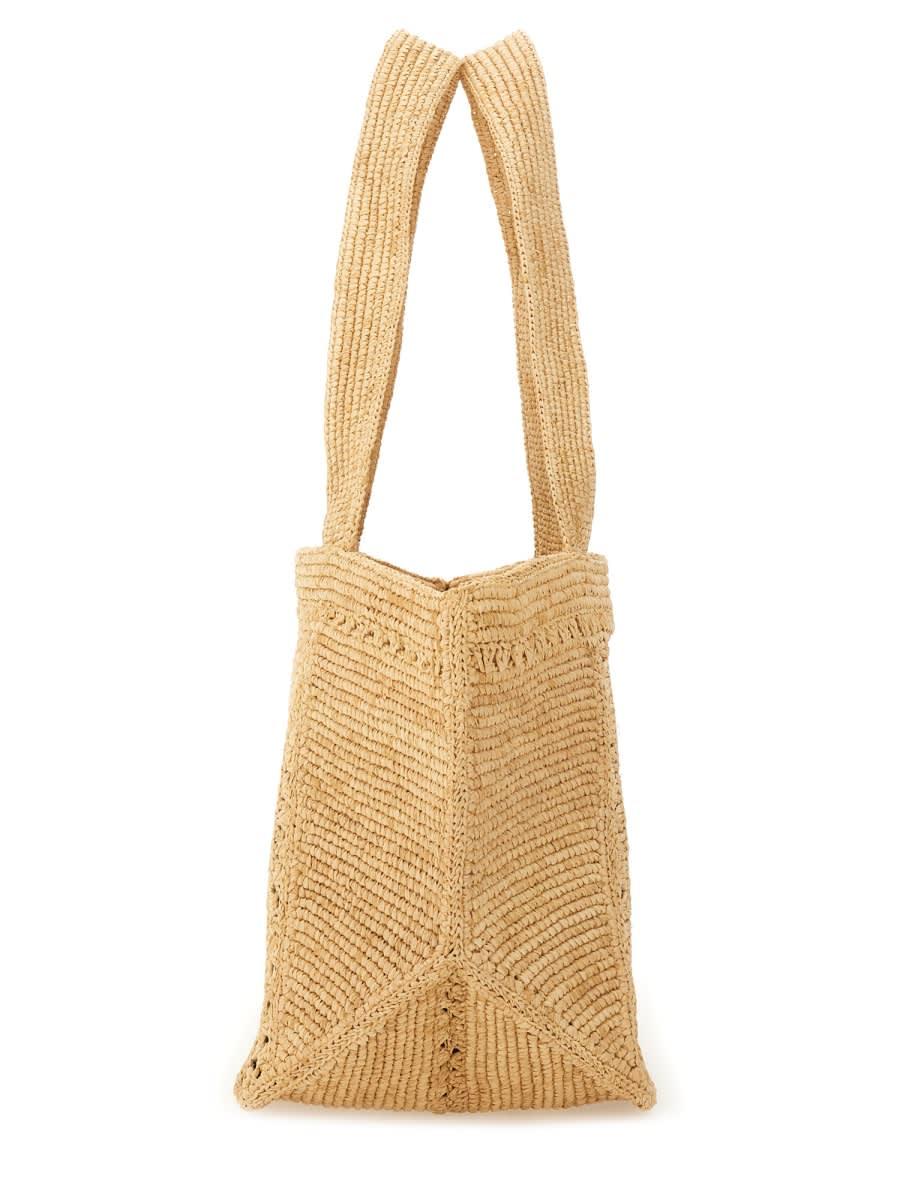 【関税&送料込】Patou Large Trapeze Tote Bag Patou | Large Patou logo trapeze tote in cotton canvas