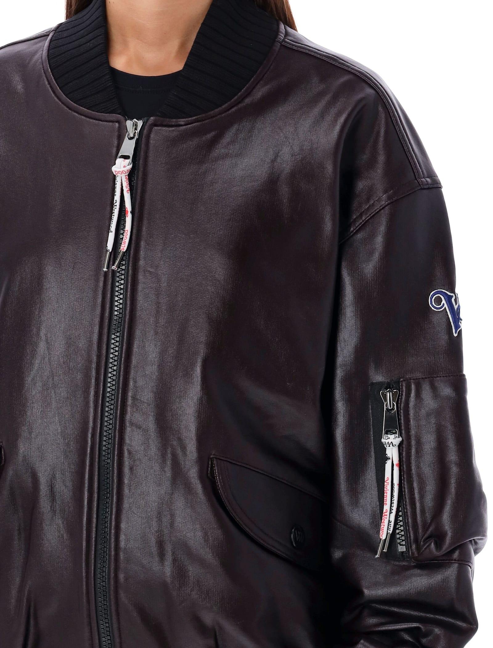 Vivienne Westwood Bernardo Bomber Jacket in Black | Lyst Vivienne Westwood Bernardo Bomber Jacket in Black | Lyst