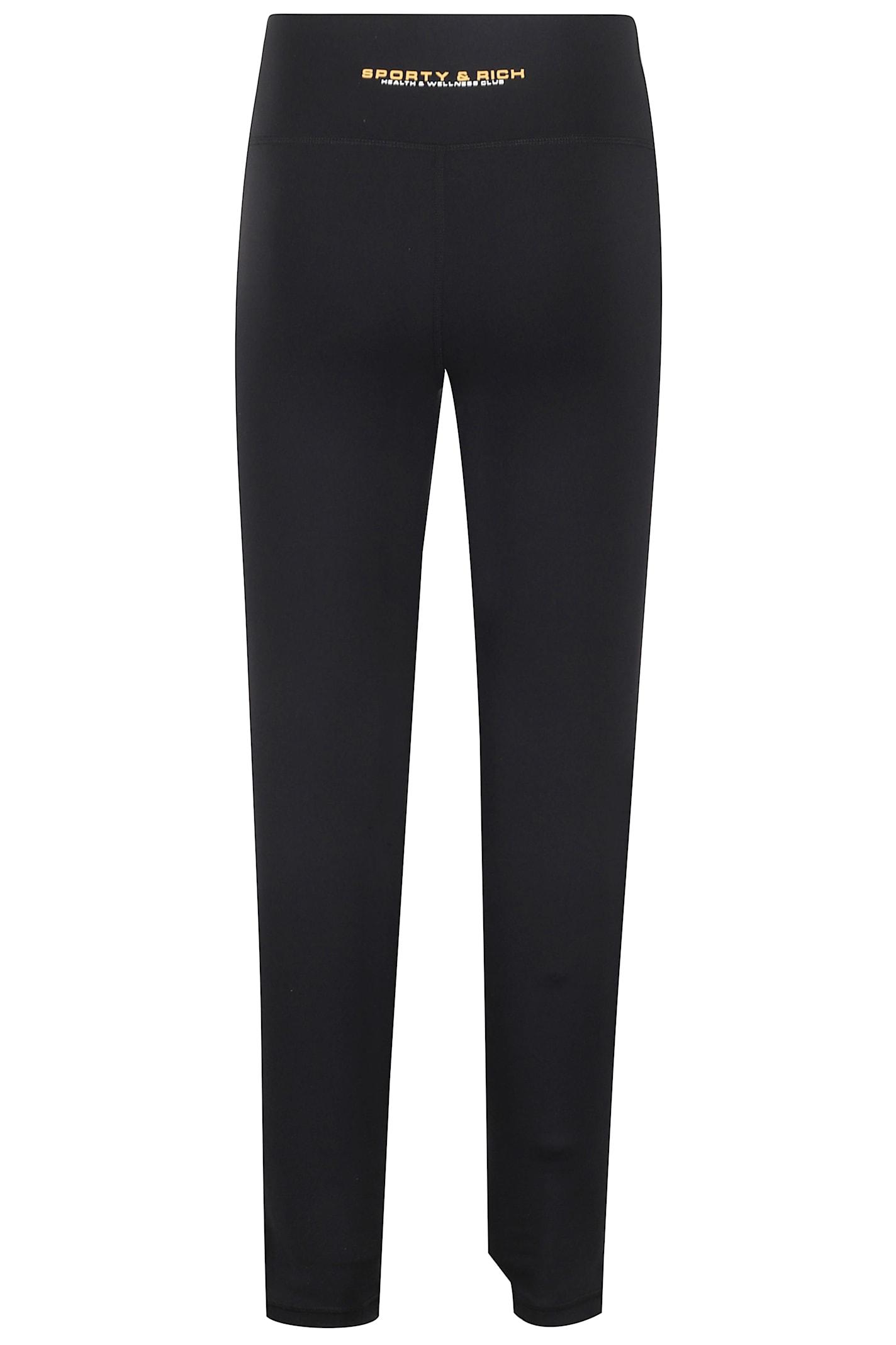 ボトムスその他 Sporty & Rich Bold Logo Leggings (50319) Bold Health Legging - Black/Gold – Sporty & Rich