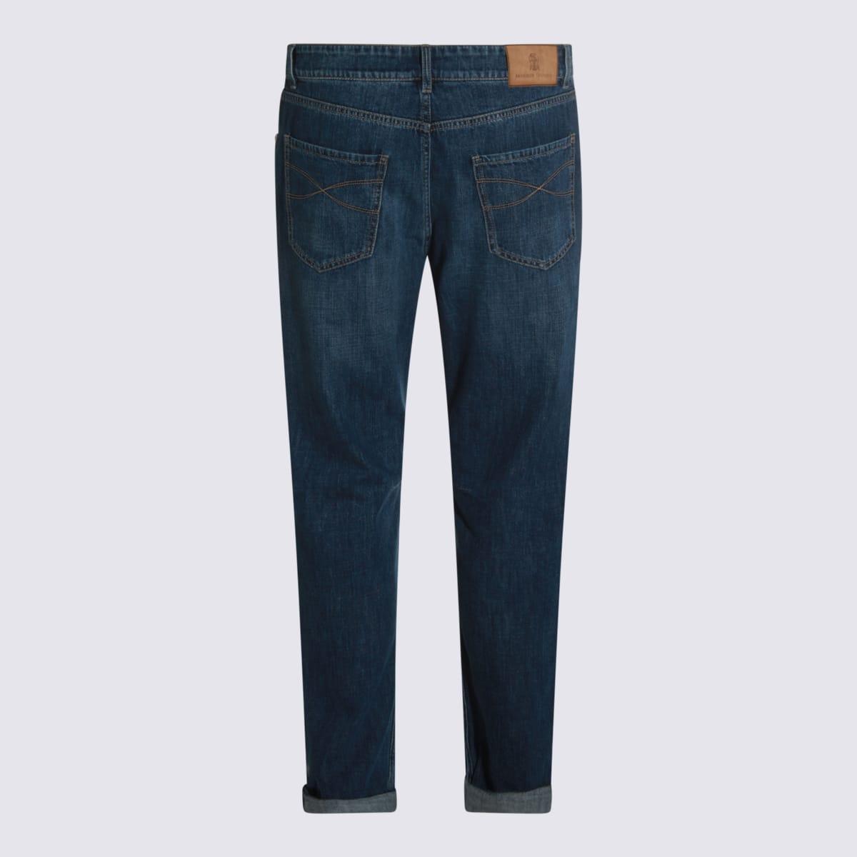 VIP【関税送料無料】希少 BRUNELLO CUCINELLI LIGHT BLUE DENIM Brunello Cucinelli Men's Slim Light-Wash Denim Jeans