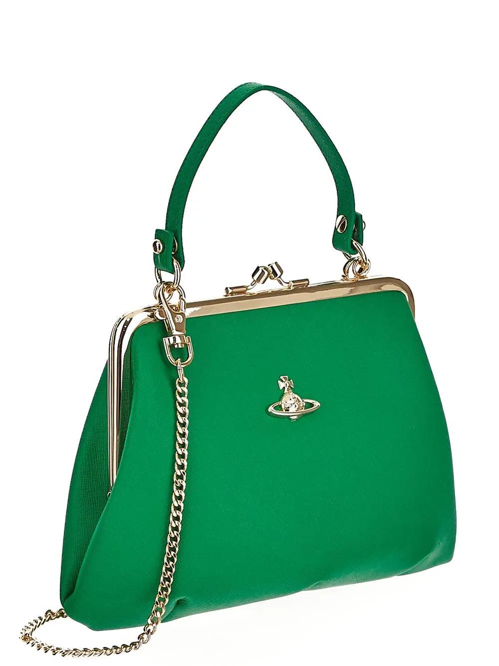 Vivienne Westwood Granny Purse in Green | Lyst
