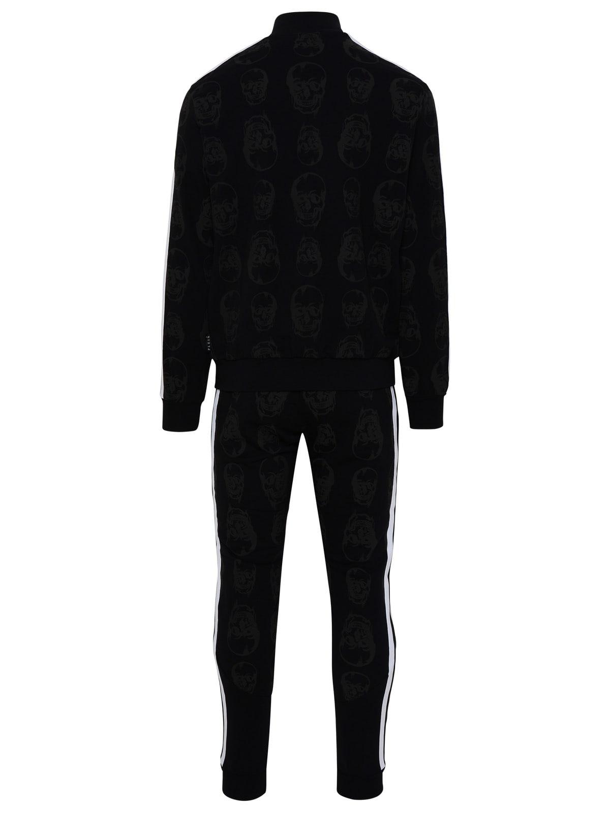 Philipp Plein Black Cotton Blend Bodysuit for Men | Lyst