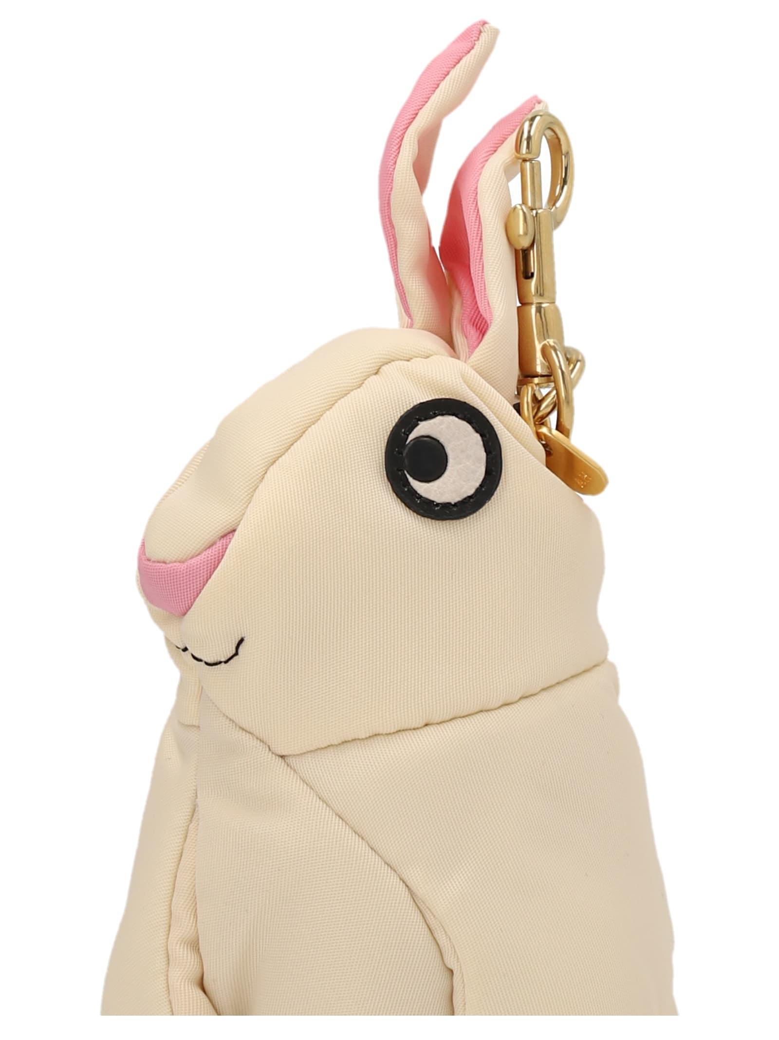 Anya Hindmarch Rabbit Foldable Shopping Bag in Natural | Lyst