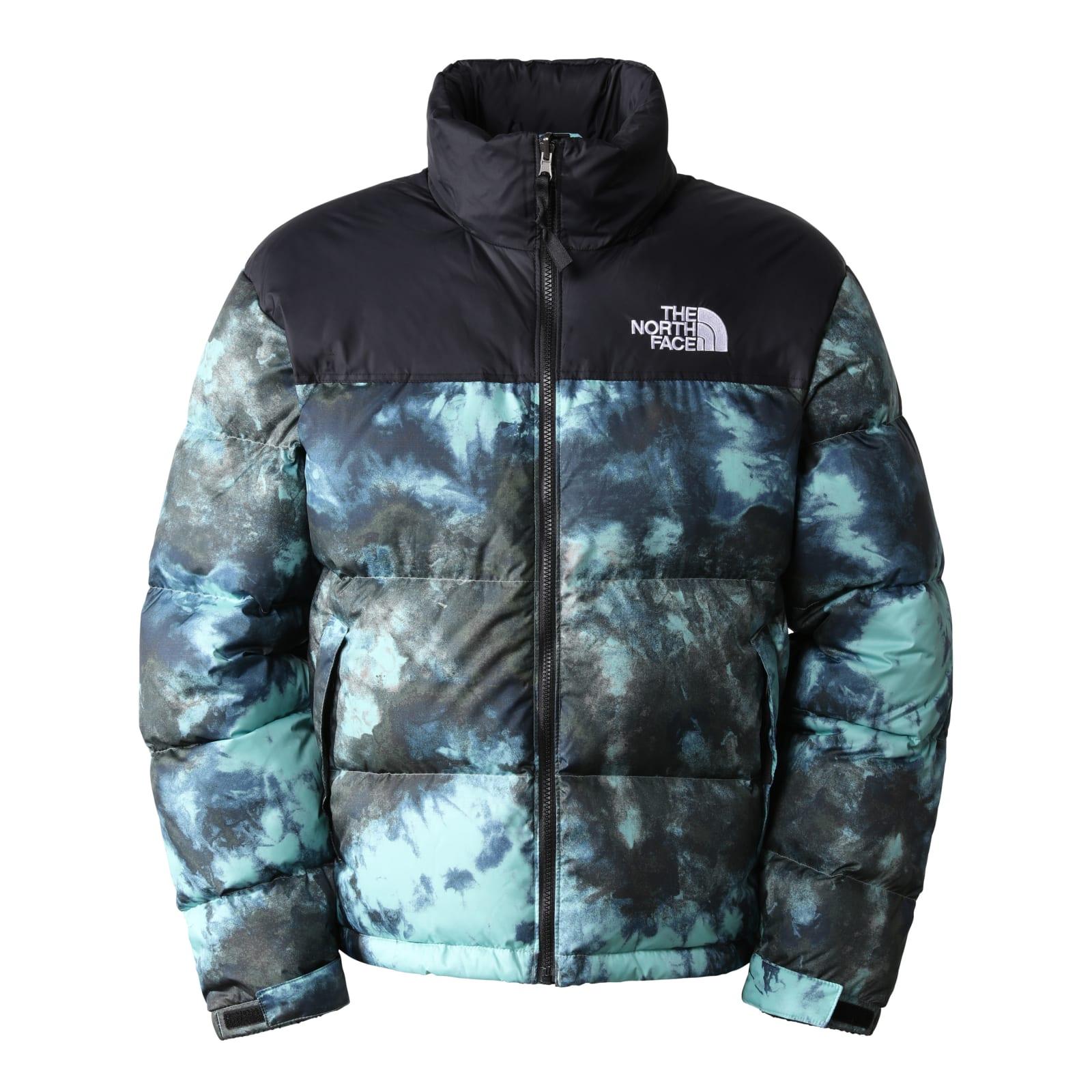 The North Face M Printed 1996 Retro Nuptse Jacket in Blue for Men | Lyst