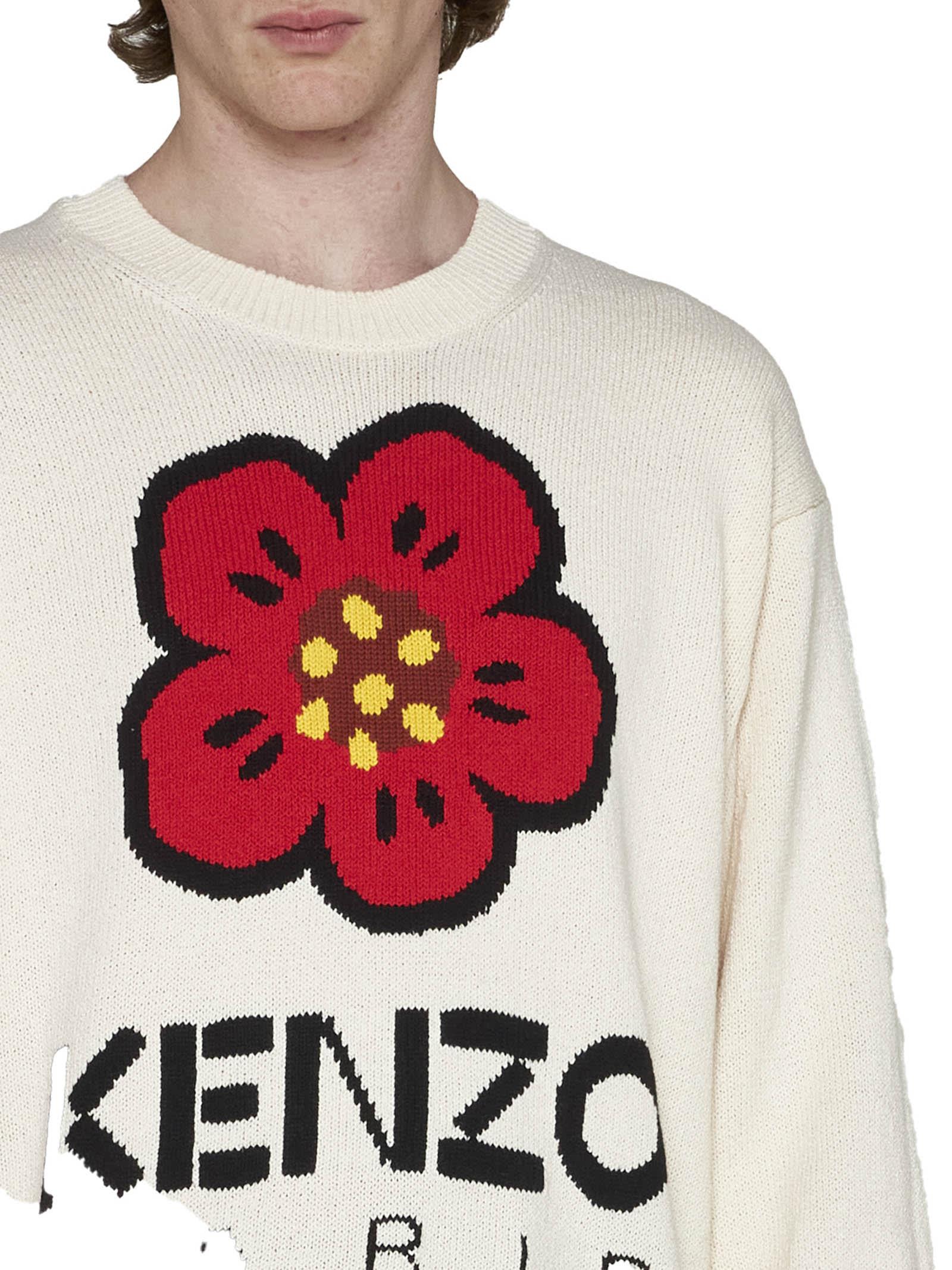 Kenzo white sweater deals