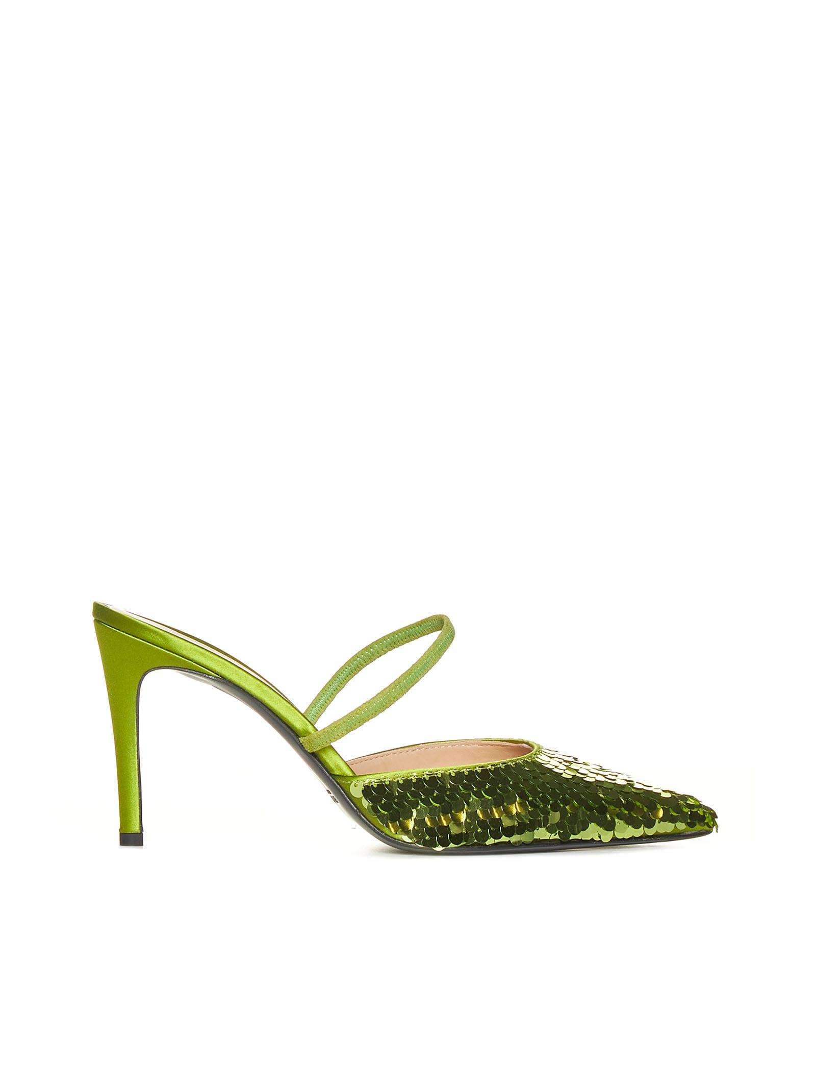 Roberto Festa Flat Shoes in Green | Lyst