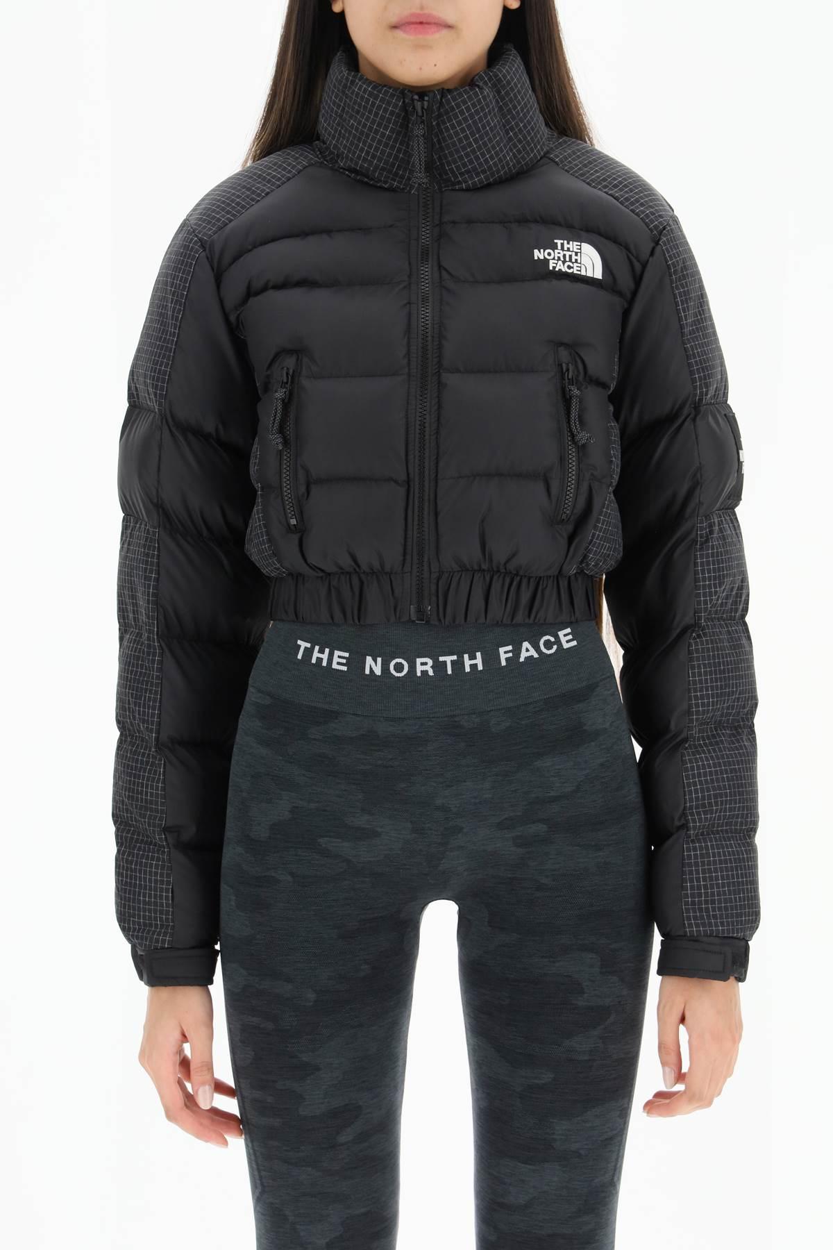 The North Face 'rusta' Padded Cropped Jacket in Black | Lyst