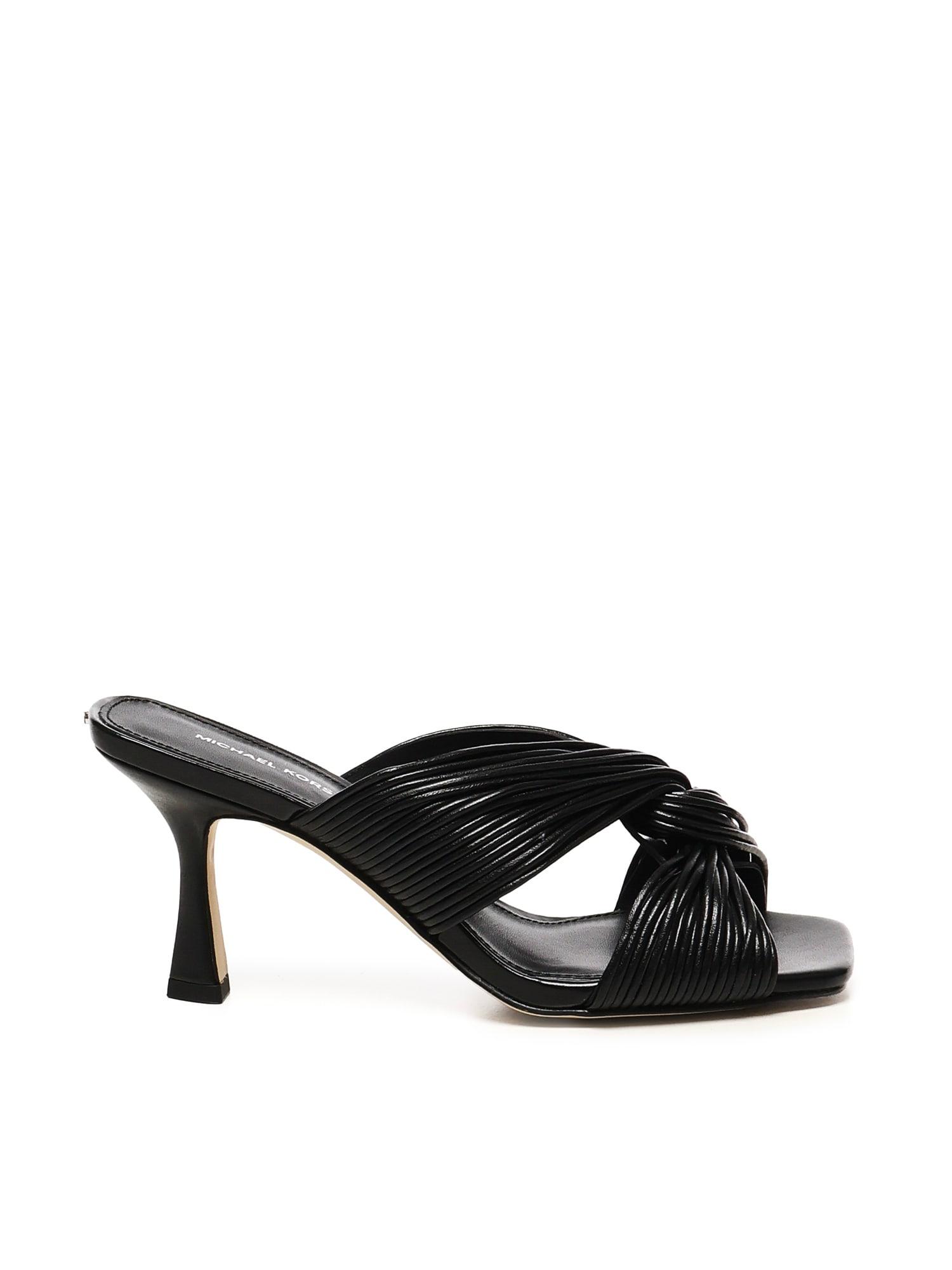 【送料&関税込】Michael Kors Alessia Mule In White Leather MICHAEL Michael Kors Alessia Mule Sandals in White | Lyst Canada