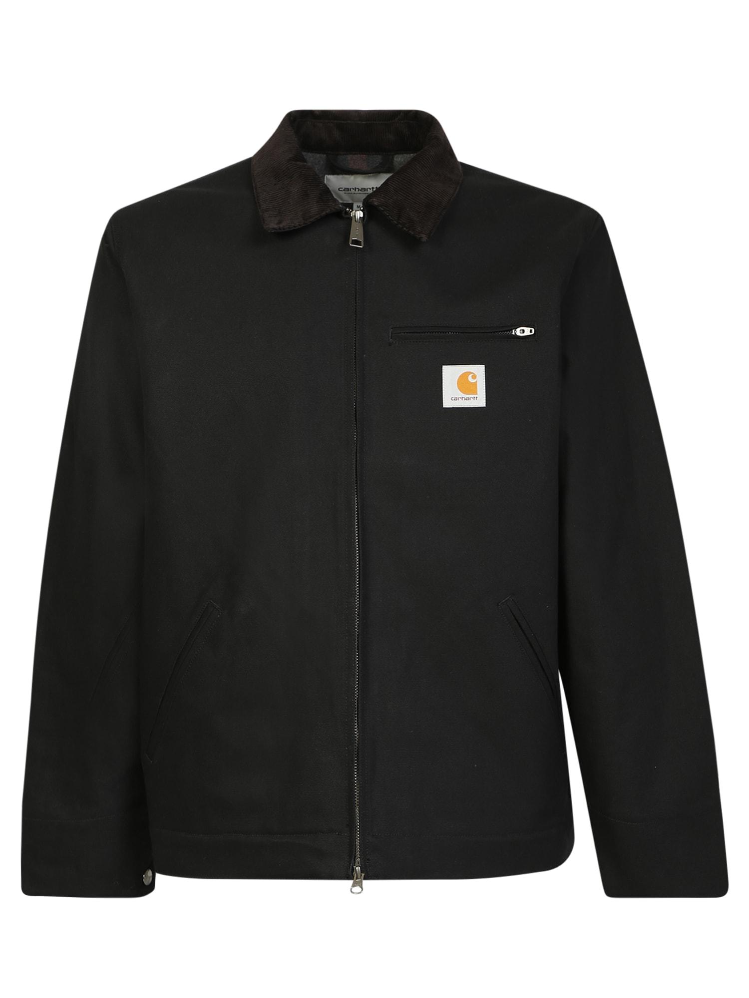 Carhartt WIP Detroit Zip-up Jacket in Black for Men | Lyst