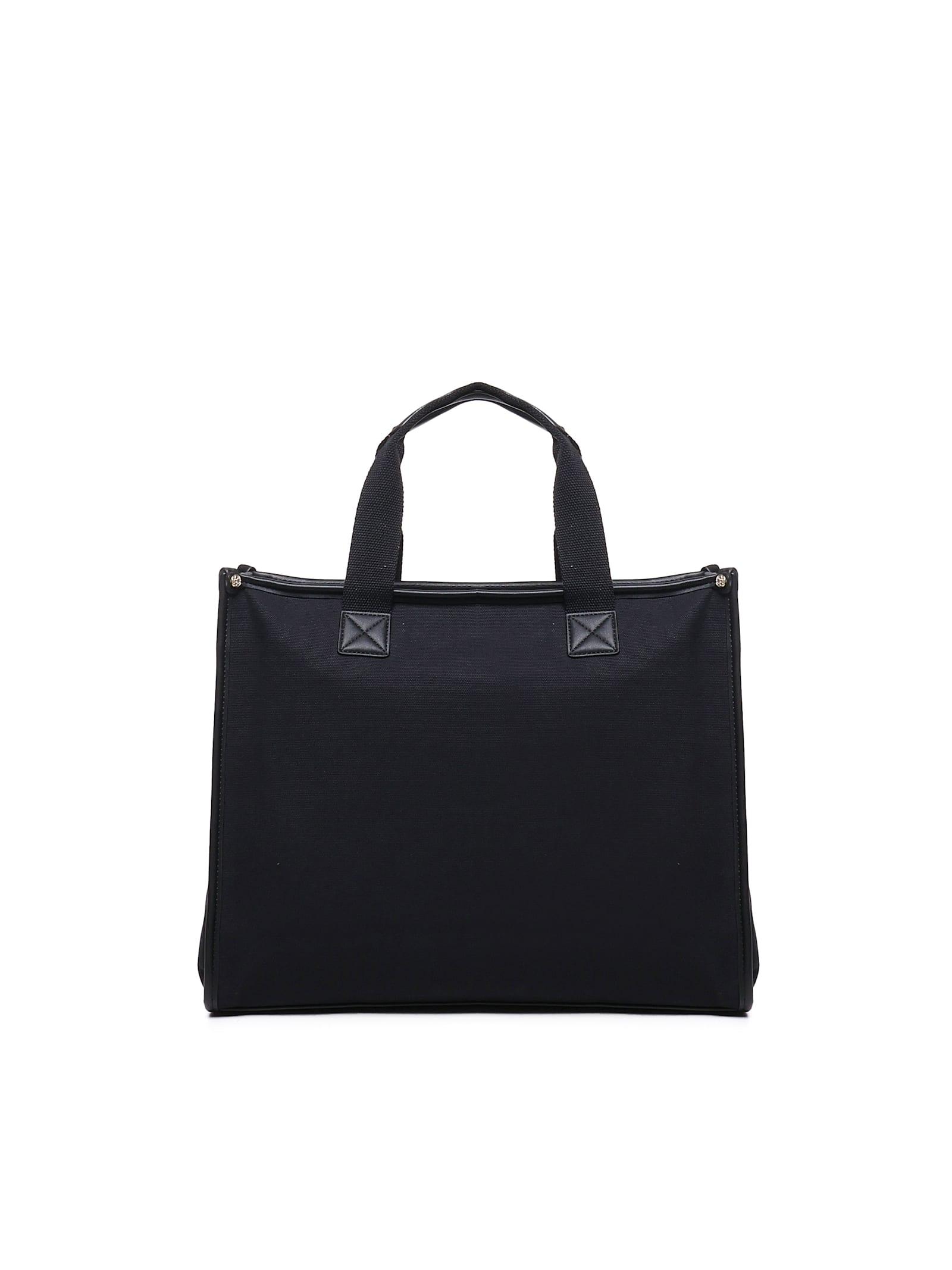 V73 Responsibility Cotton Tote Bag in Black | Lyst