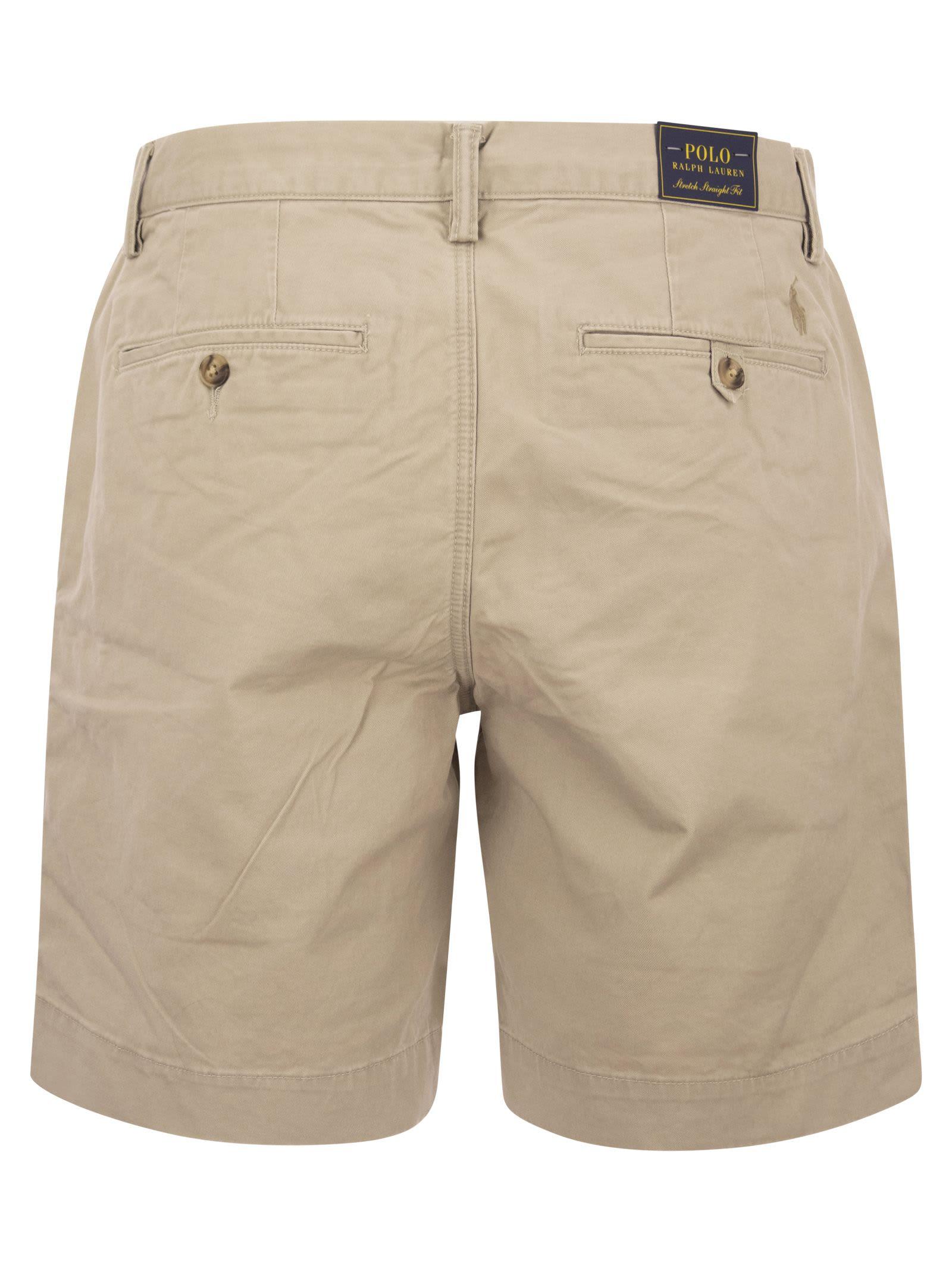 Polo Ralph Lauren Stretch Classic Fit Chino Short in Natural for Men | Lyst