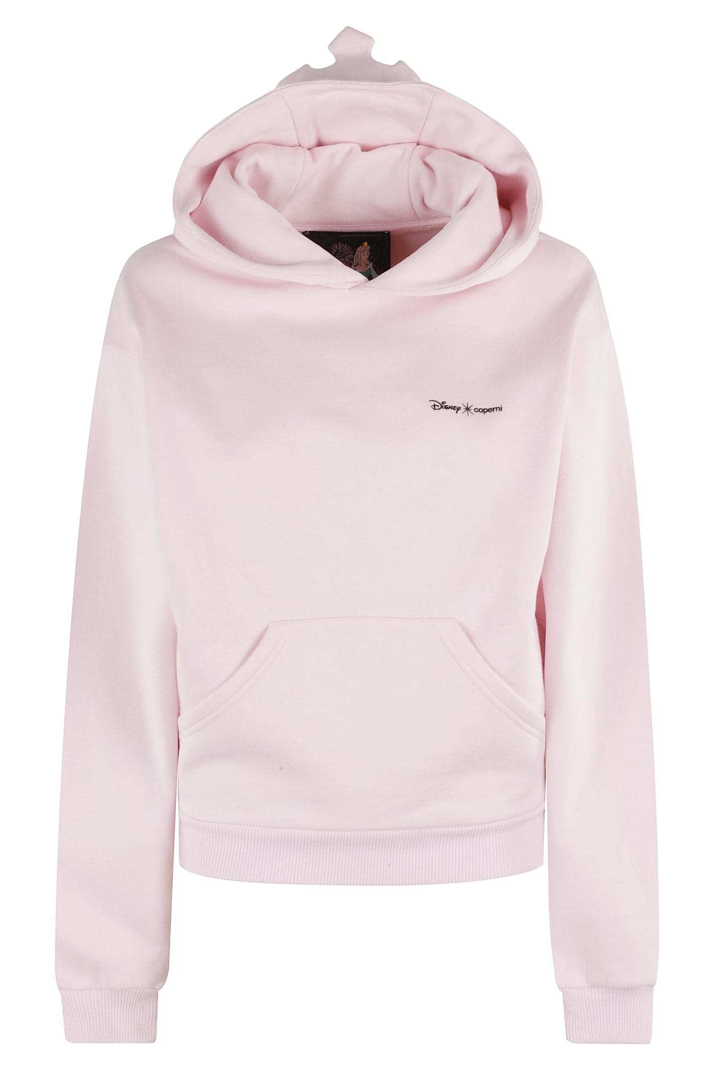 Coperni Disney X Crown Hoodie in Pink | Lyst