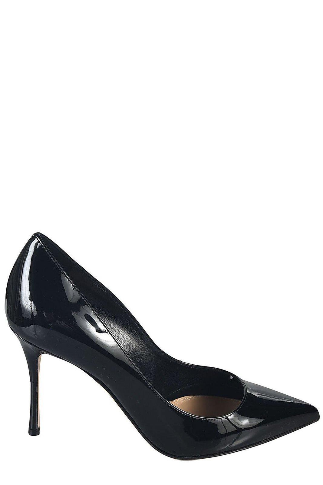 Godiva leather pumps
