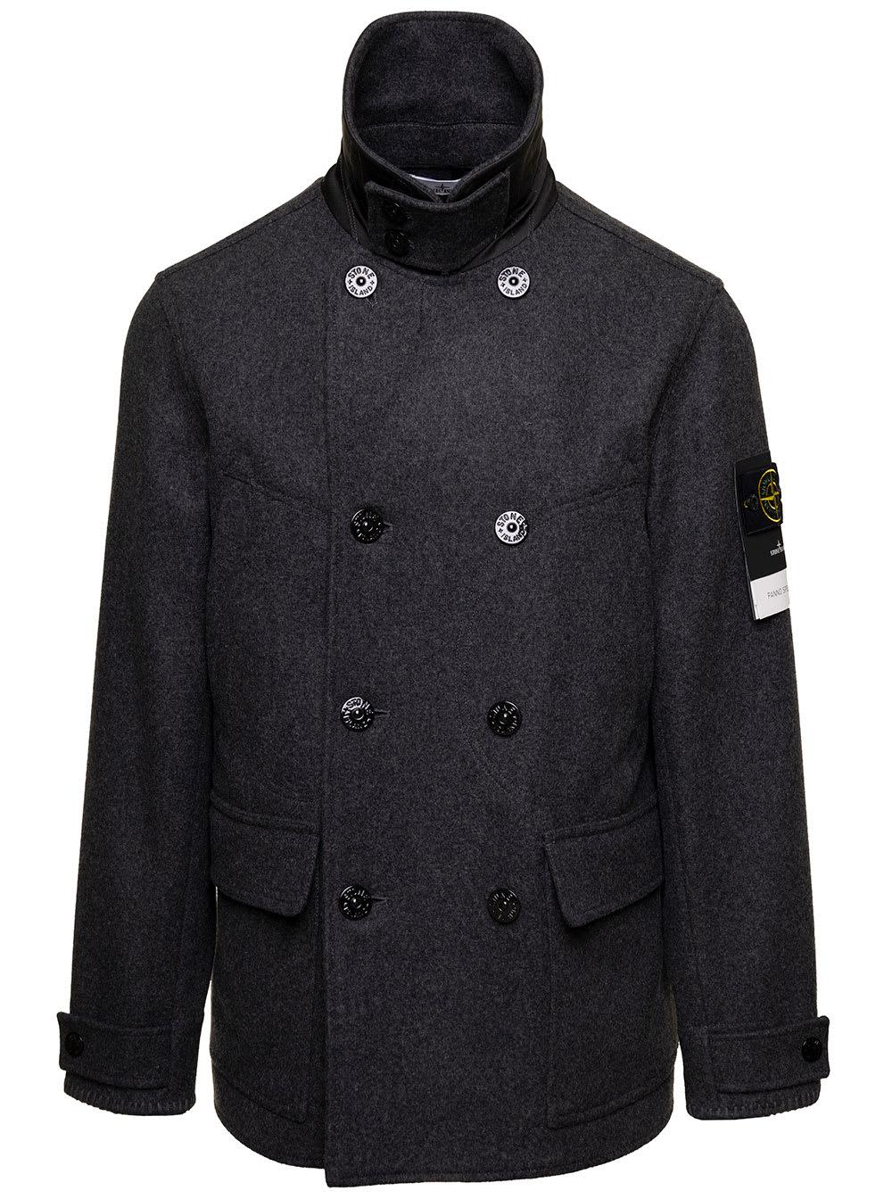 Stone island deals peacoat