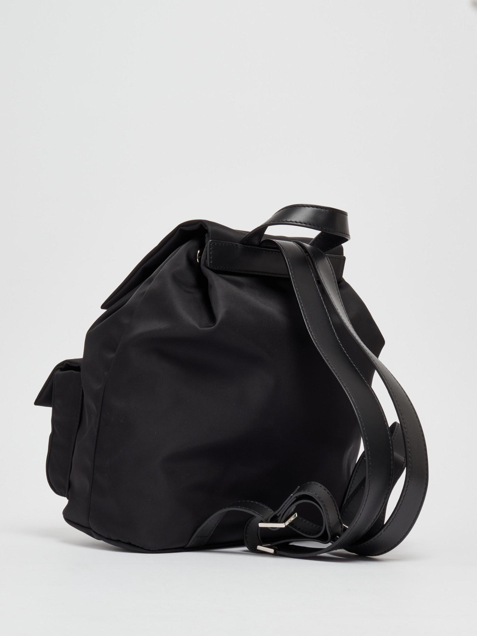 Orciani Zaino Charlotte Ecoline Backpack in Black | Lyst
