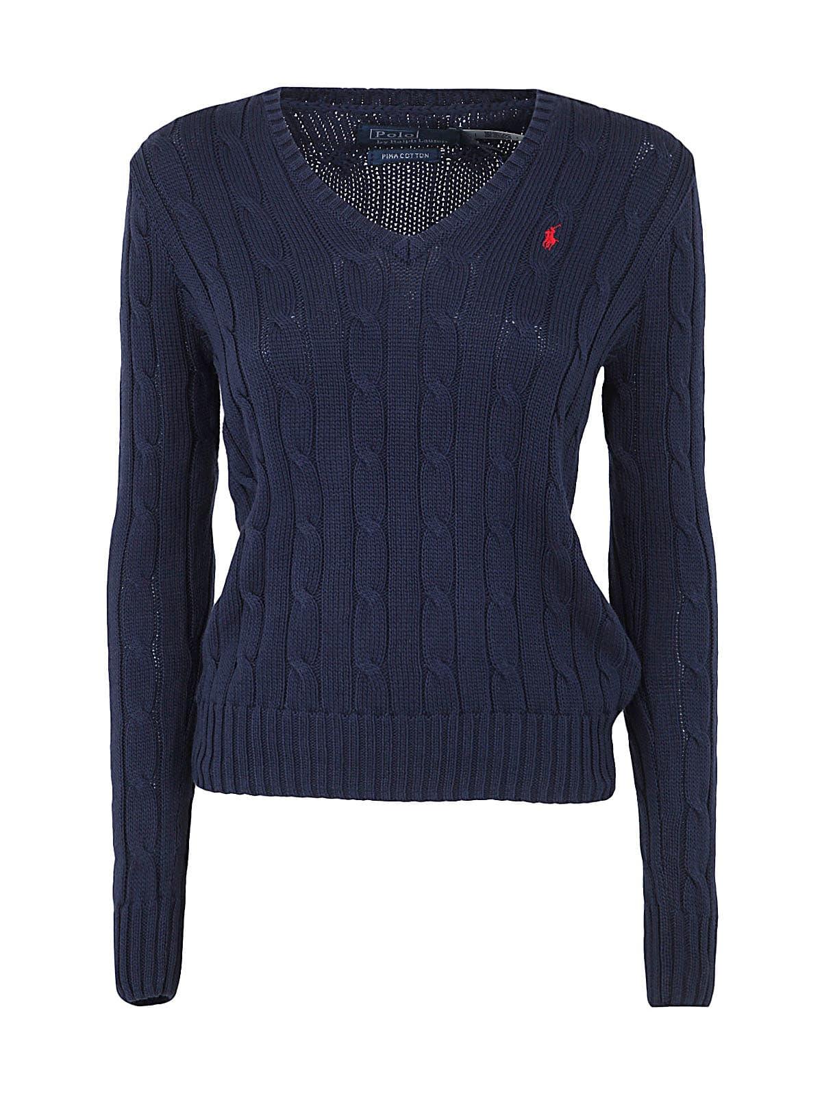 Polo ralph lauren kimberly long sleeve sweater Clearance