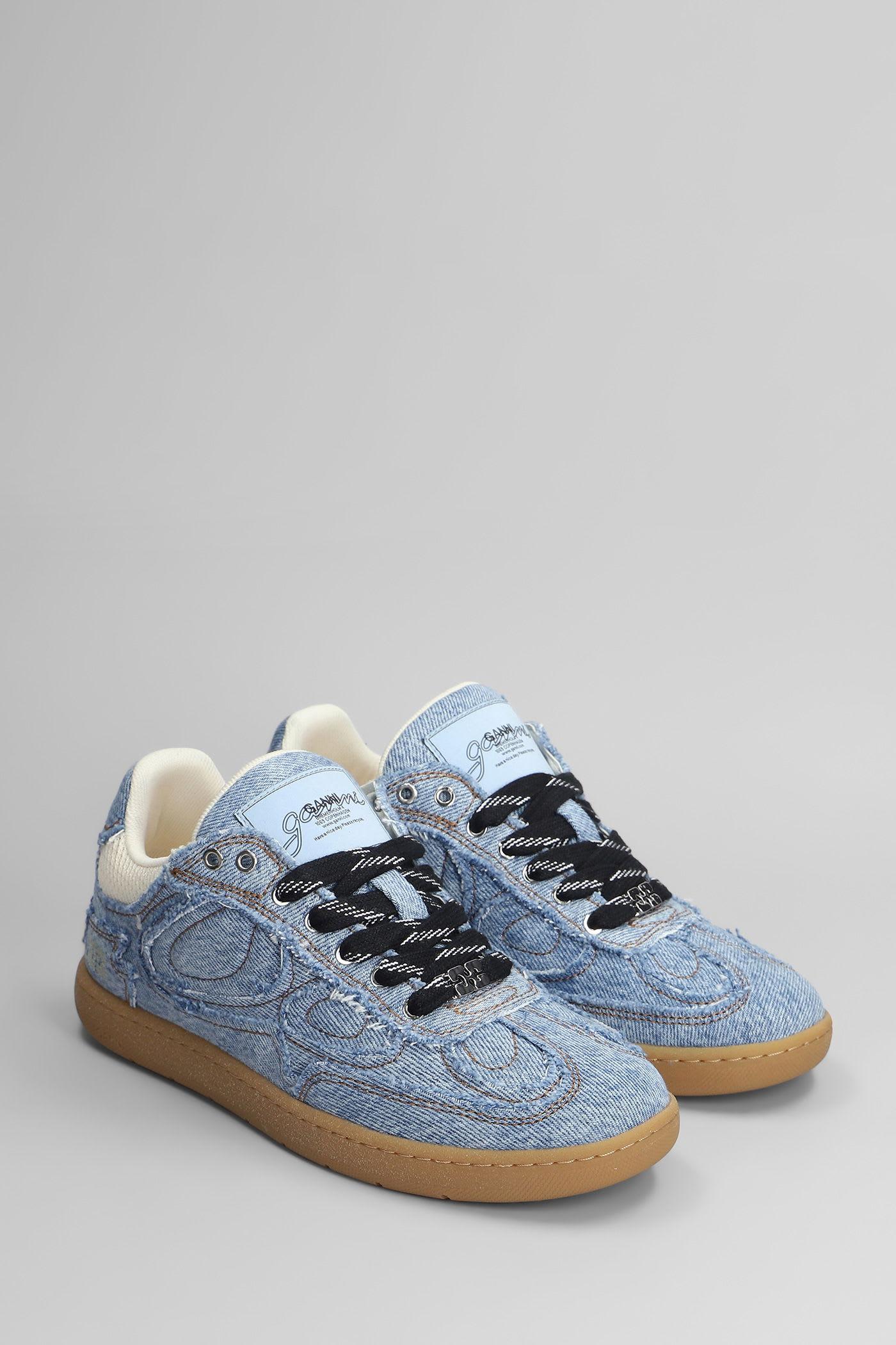 スニーカー GANNI SNEAKERS LIGHT BLUE Blue Ganni Sneakers for Women | Lyst