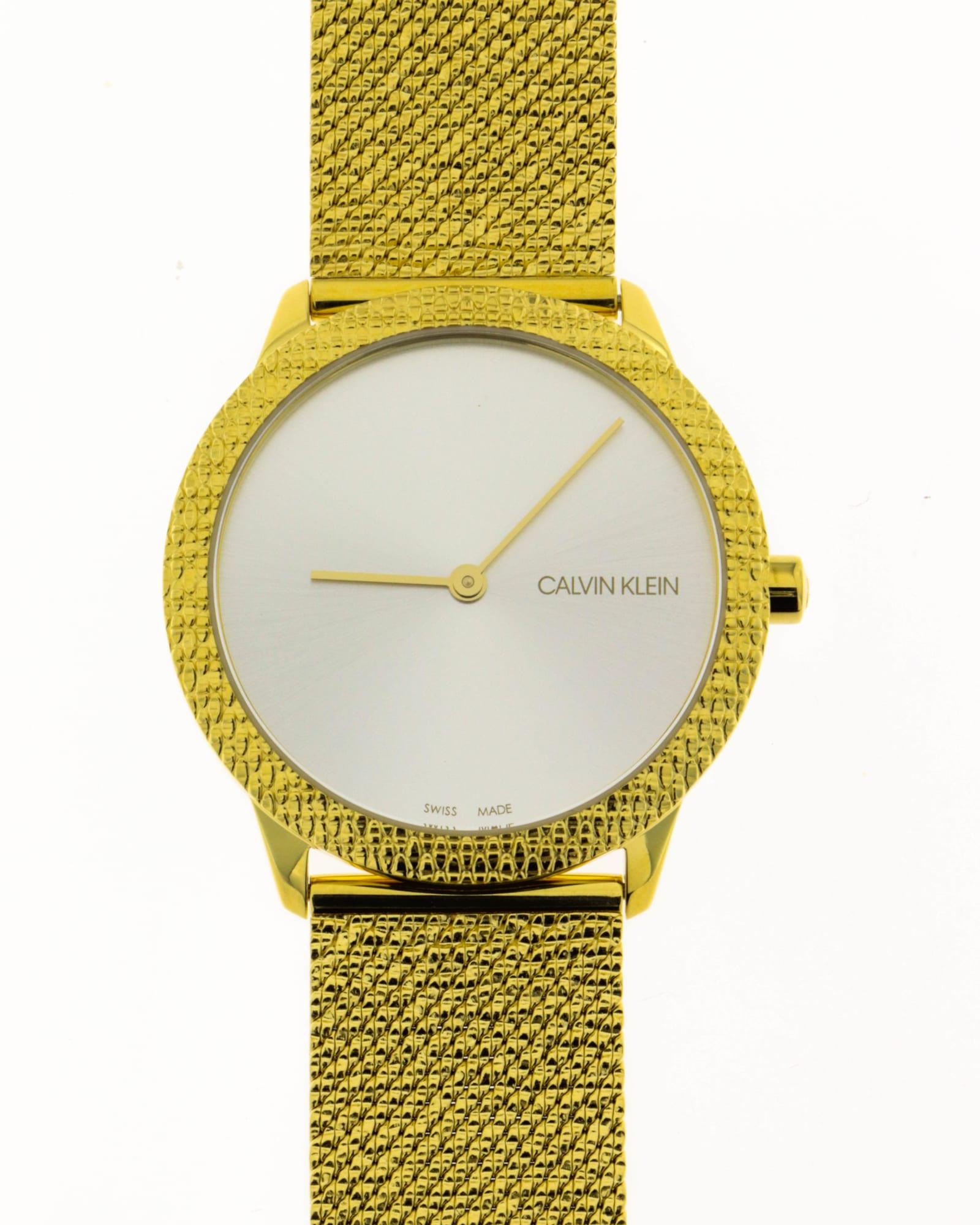 Calvin Klein K3m22v26 Minimal Watches in Metallic for Men | Lyst