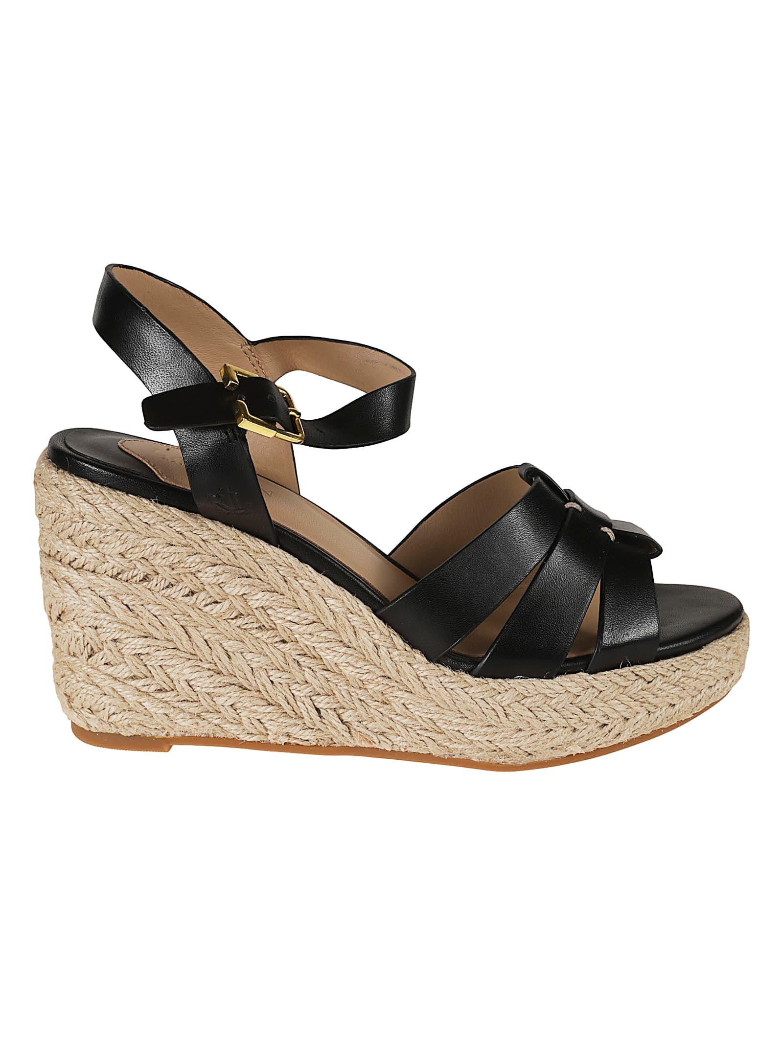 Ralph Lauren Wedge sandals for Women | Online Sale up to 77% off | Lyst