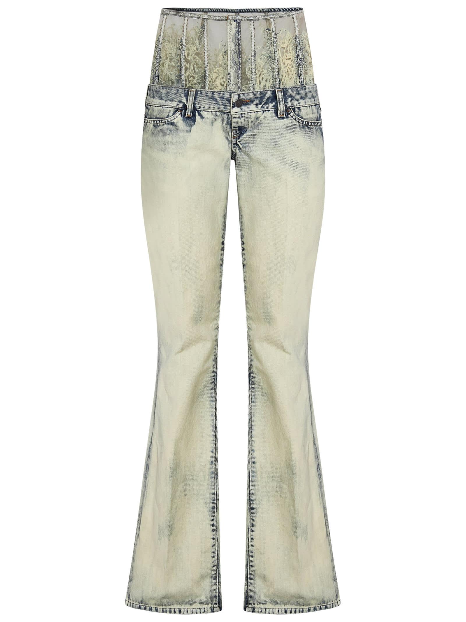 DIESEL 1969 D-ebbey 068gp Bootcut And Flare Jeans in Blue | Lyst