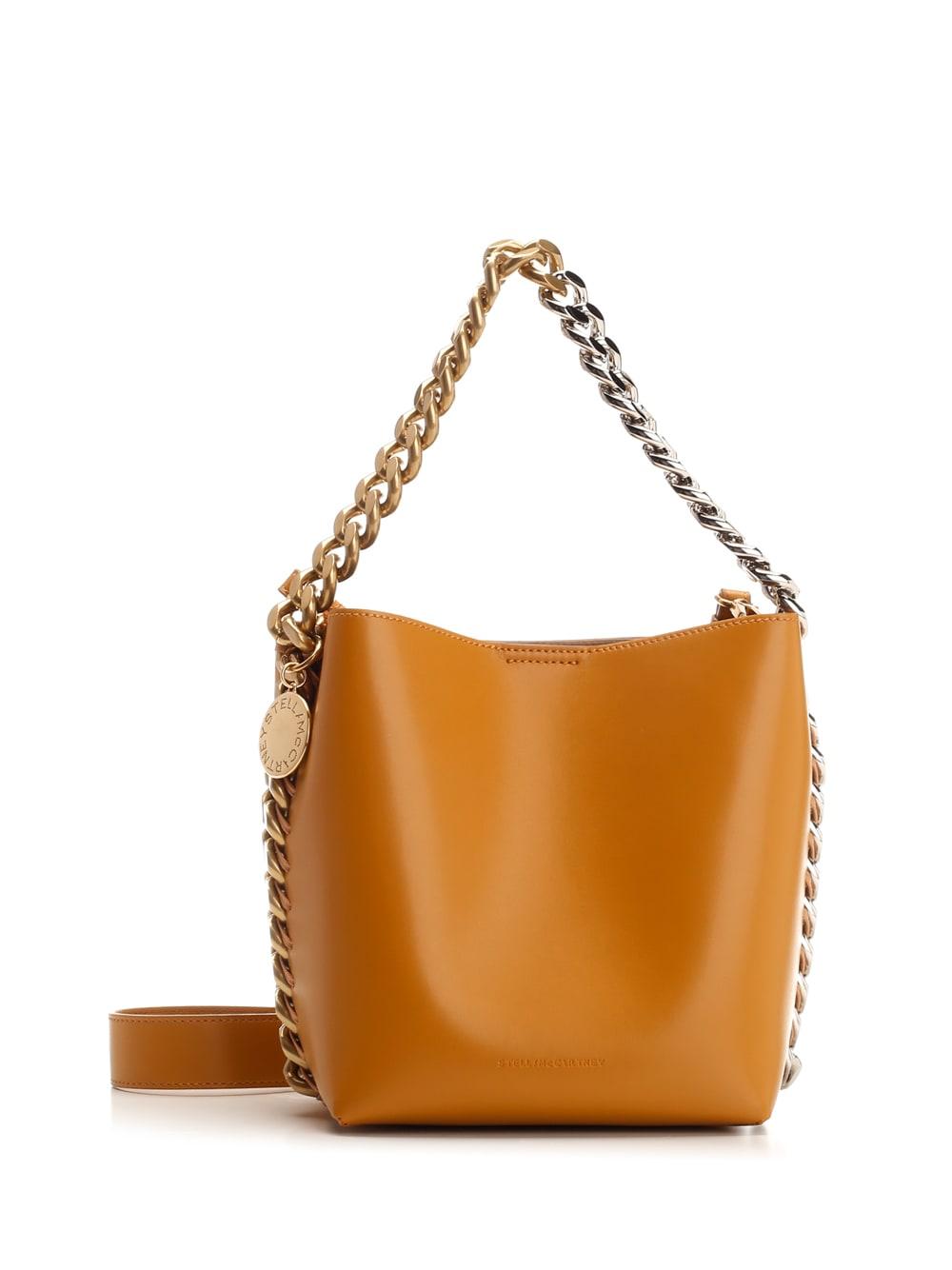 Stella McCartney - Frayme Bucket Bag, Woman, Cherry