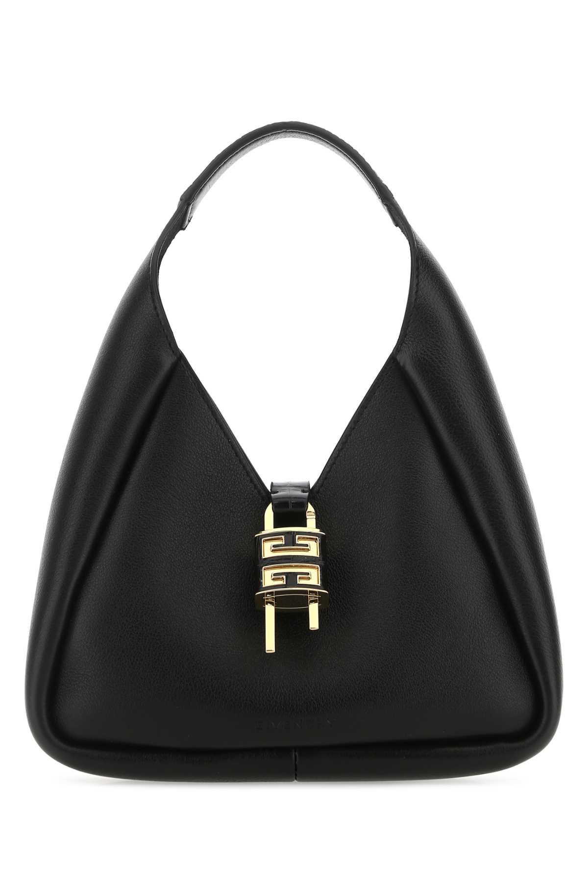 トートバッグ GIVENCHY Black Denim Mini G-Hobo Handbag givenchy--Leather-G-Hobo-